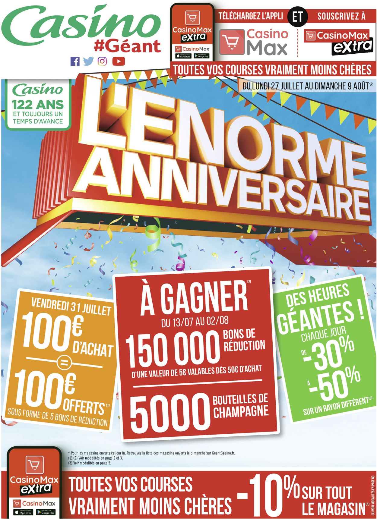 Géant Casino Catalogue - 27.07-09.08.2020