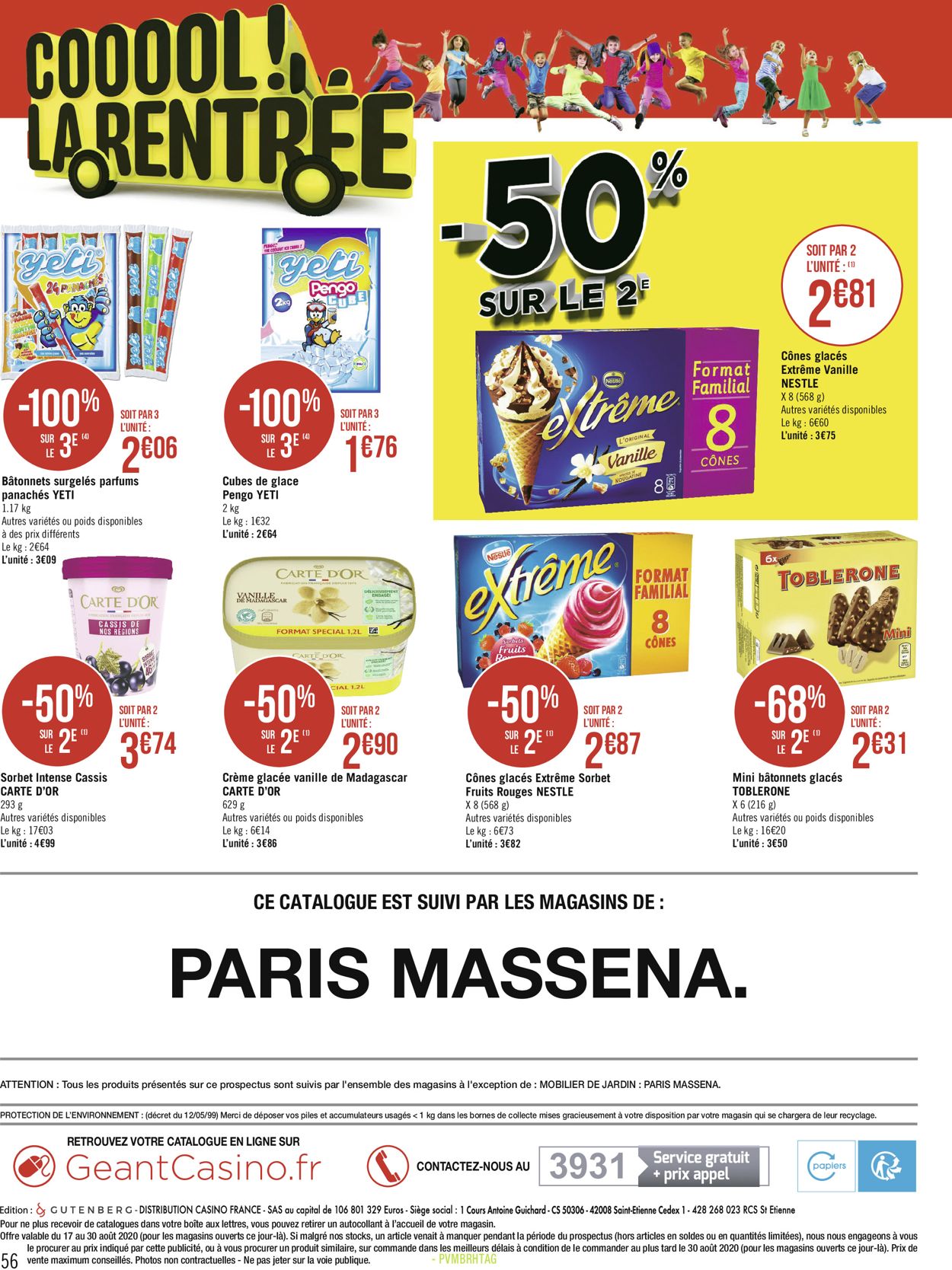 Géant Casino Catalogue - 17.08-30.08.2020 (Page 56)