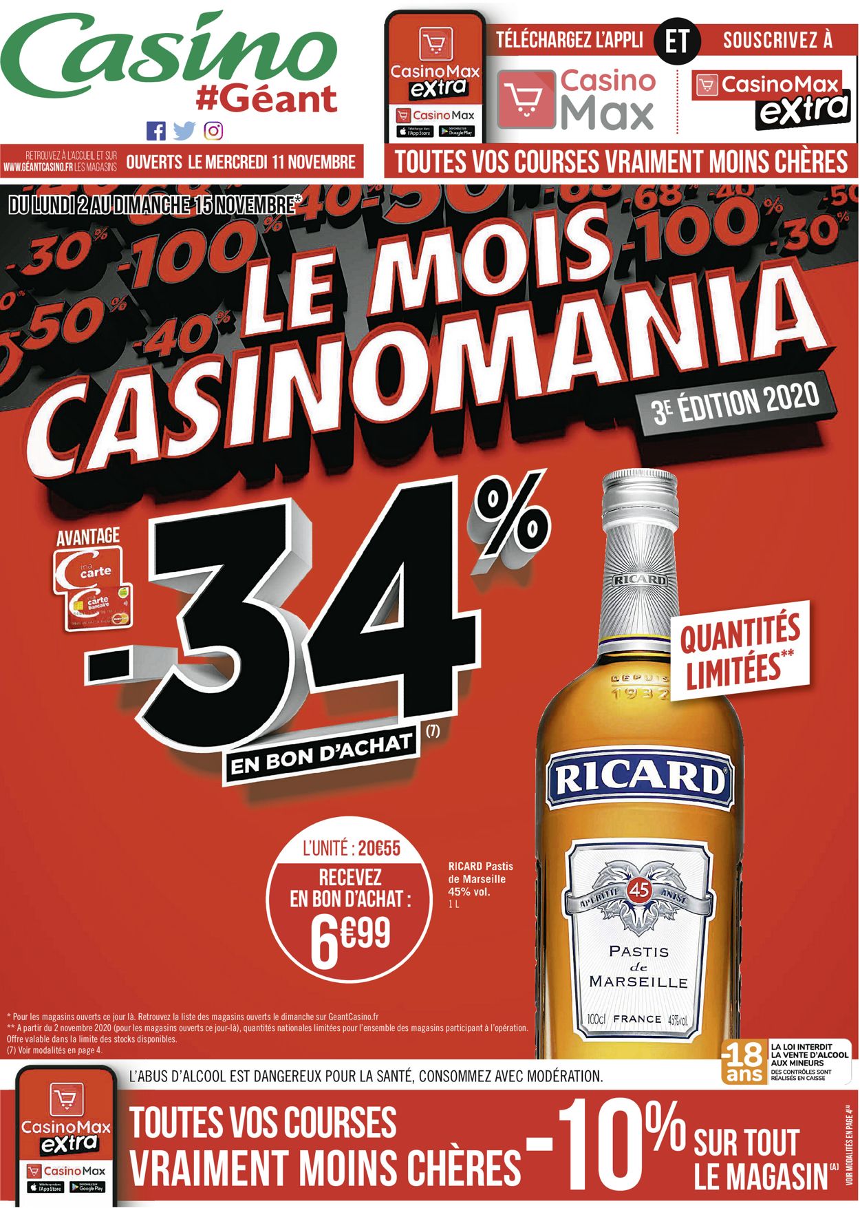 Géant Casino Catalogue - 02.11-15.11.2020