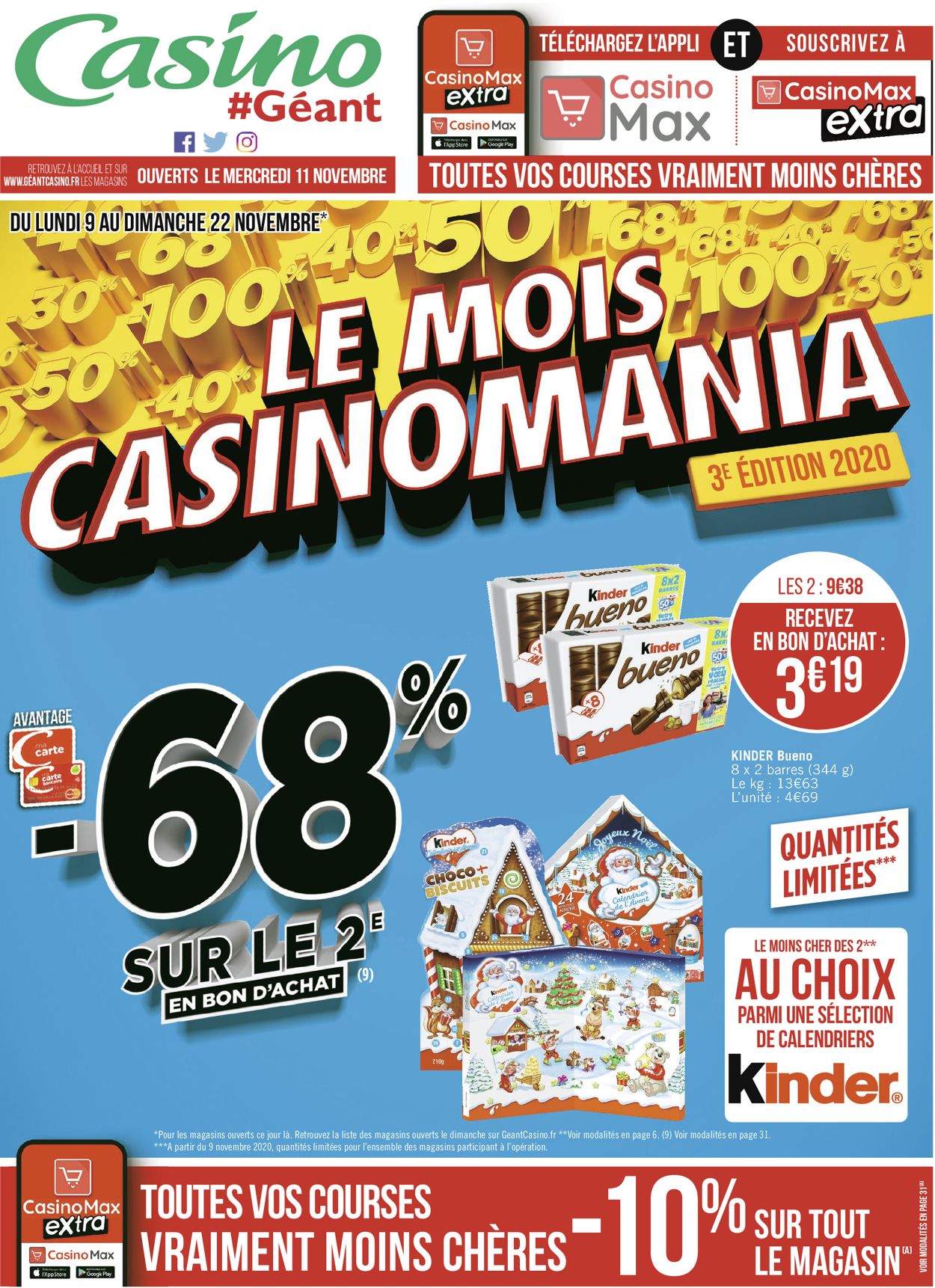 Géant Casino Catalogue - 09.11-22.11.2020