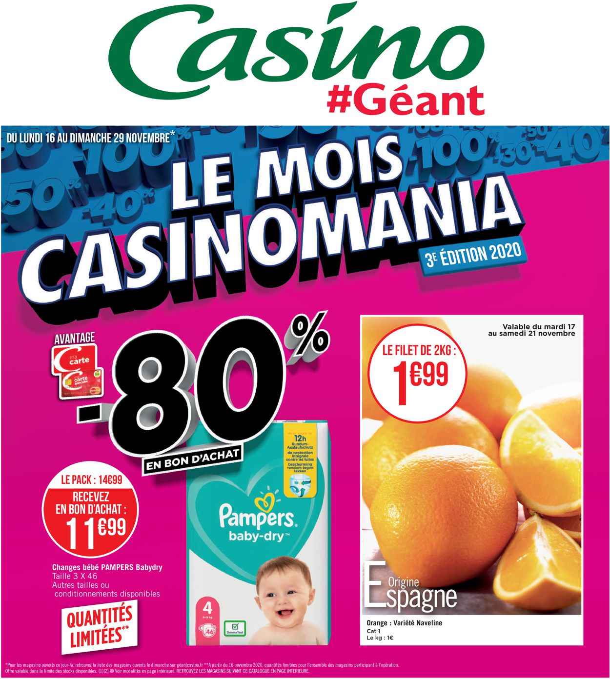 Géant Casino Catalogue - 16.11-29.11.2020