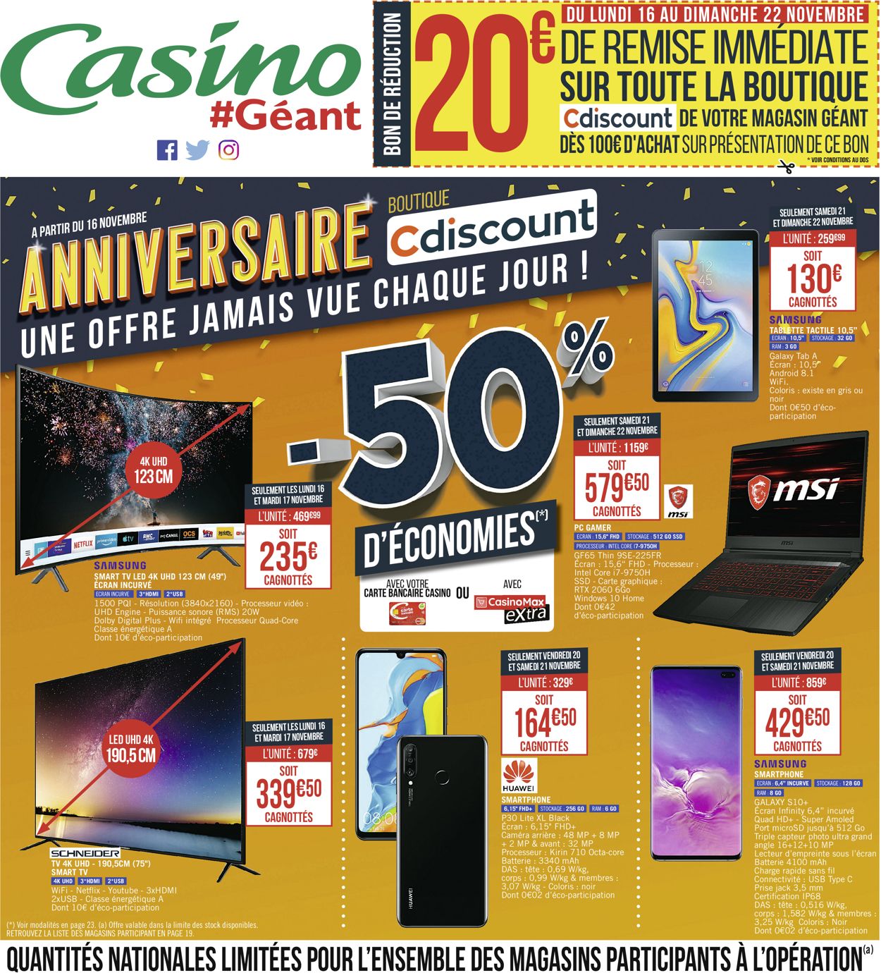 Géant Casino Catalogue - 16.11-29.11.2020 (Page 24)