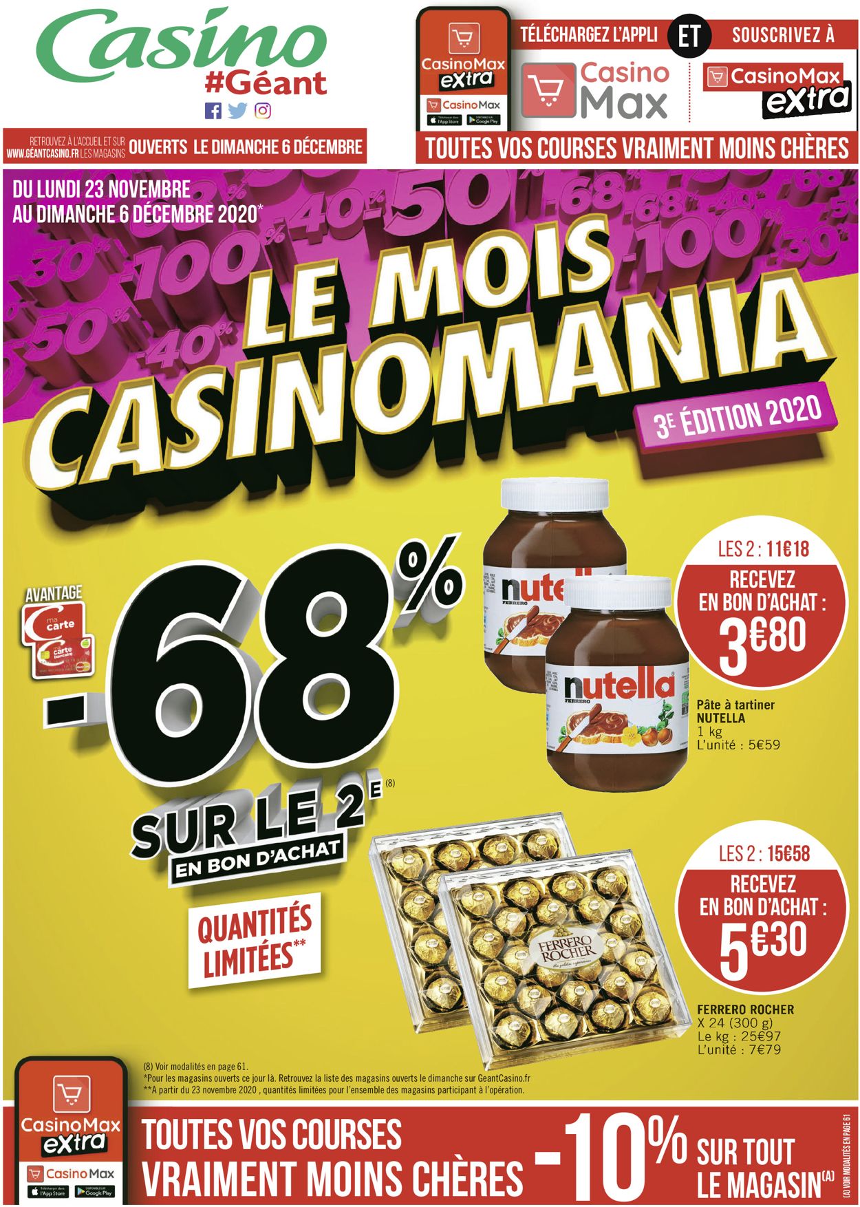 Géant Casino Black Friday Catalogue 2020 Catalogue - 23.11-06.12.2020