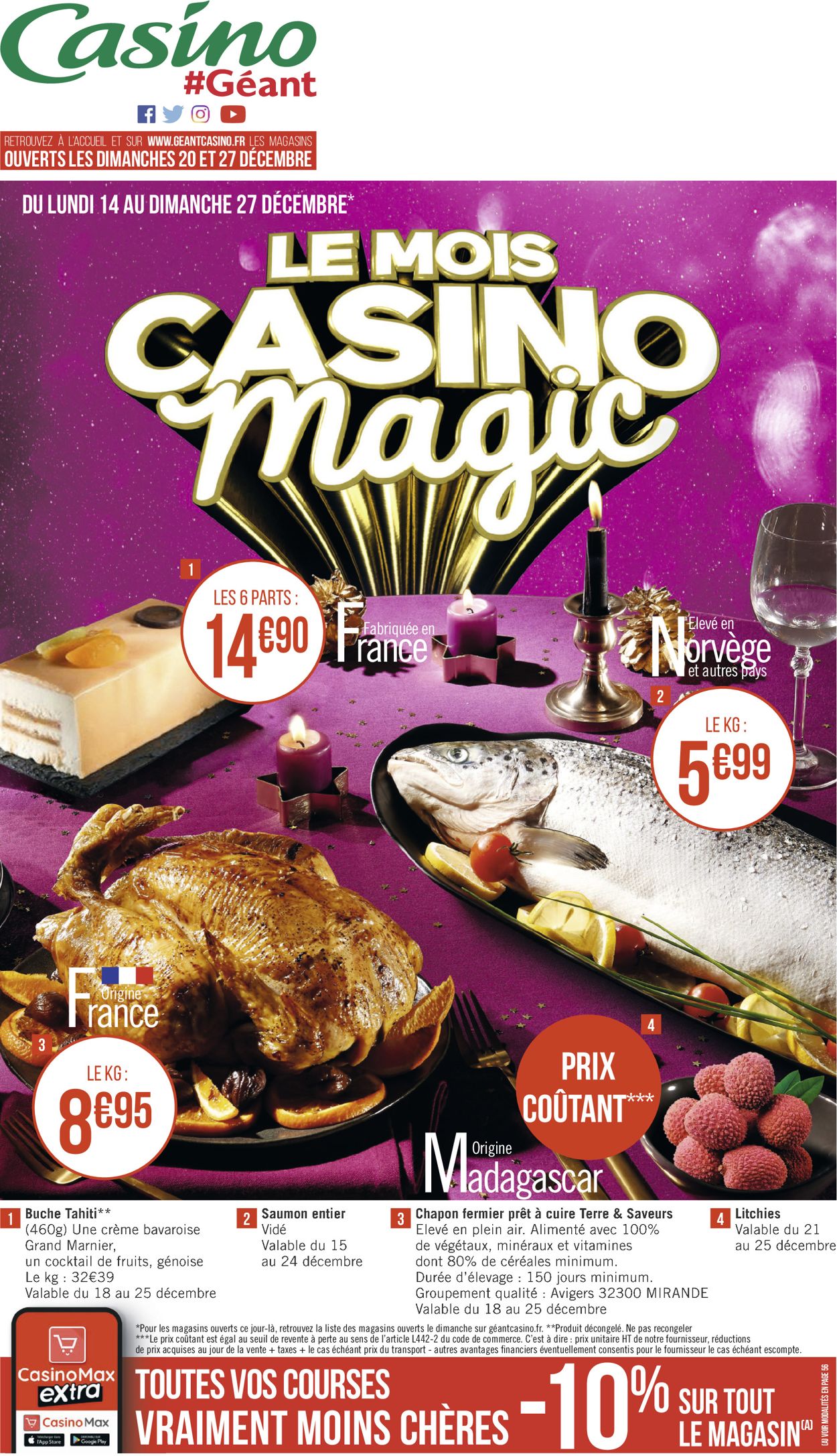 Géant Casino Le Mois Magic 2020 Catalogue - 14.12-27.12.2020