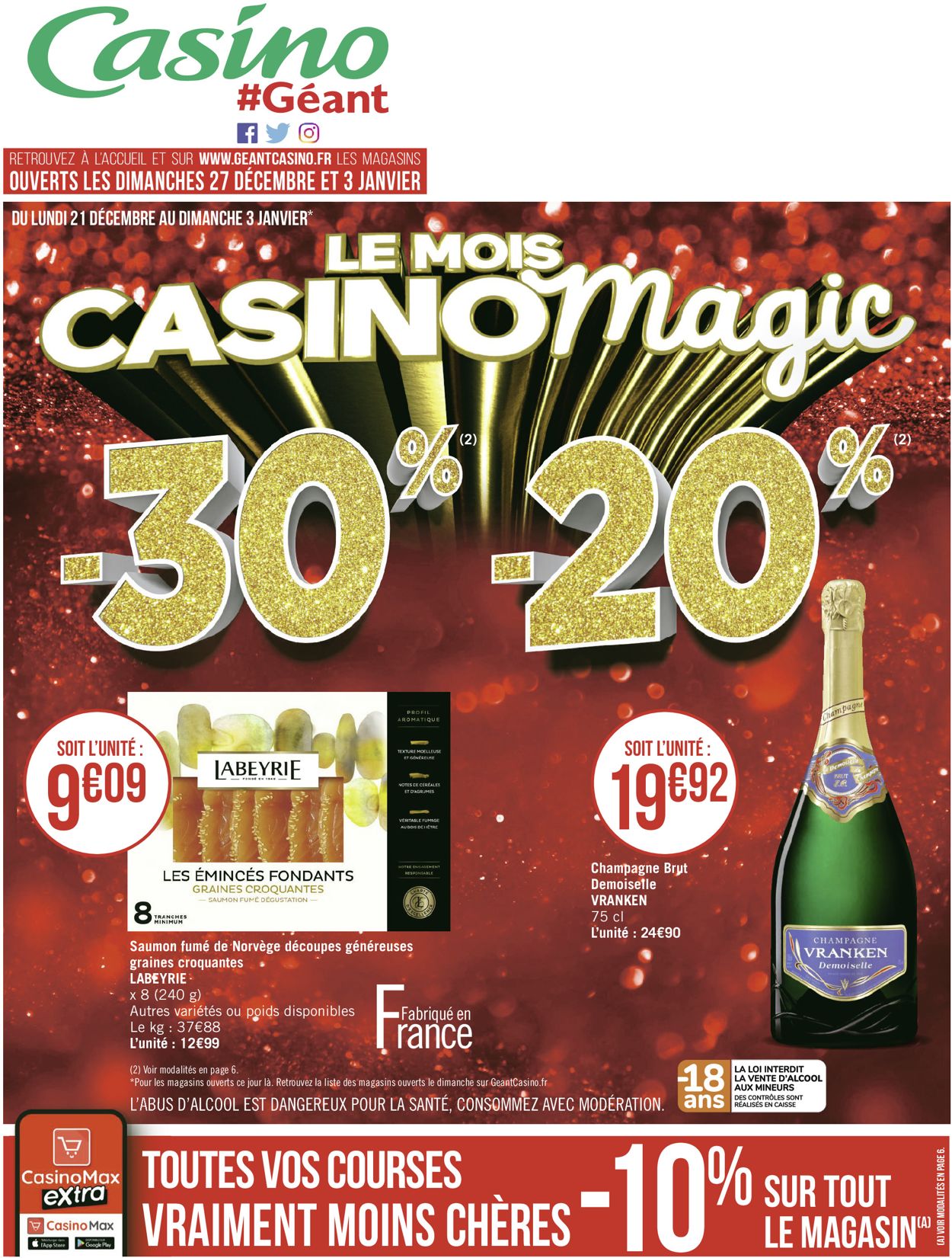 Géant Casino Catalogue - 27.12-03.01.2021
