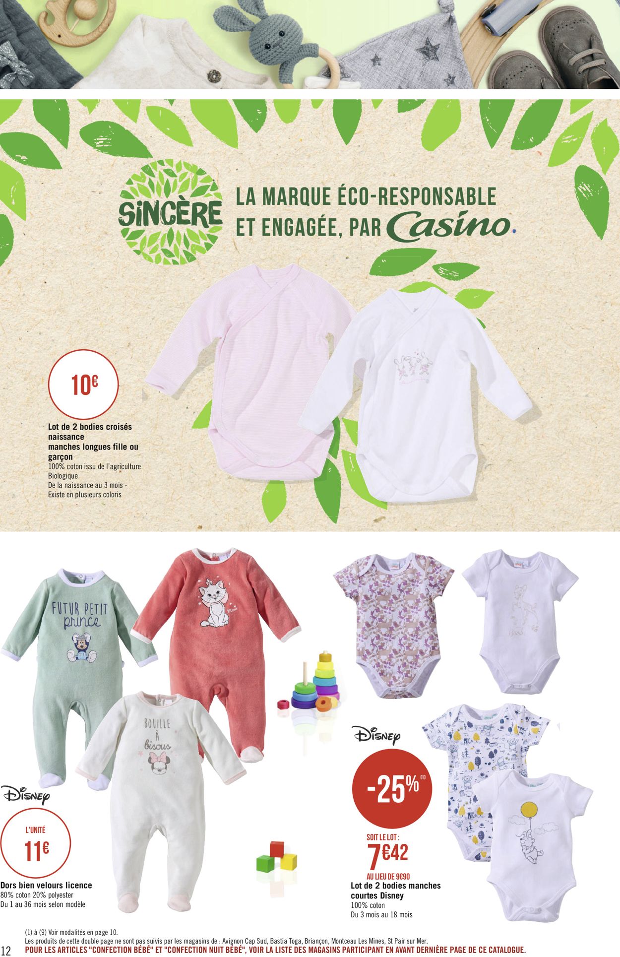 Géant Casino Tout pour bébé 2021 Catalogue - 04.01-31.01.2021 (Page 12)