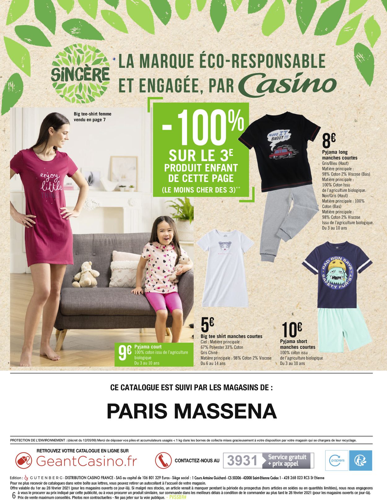 Géant Casino Mode 2021 Catalogue - 01.02-28.02.2021 (Page 6)