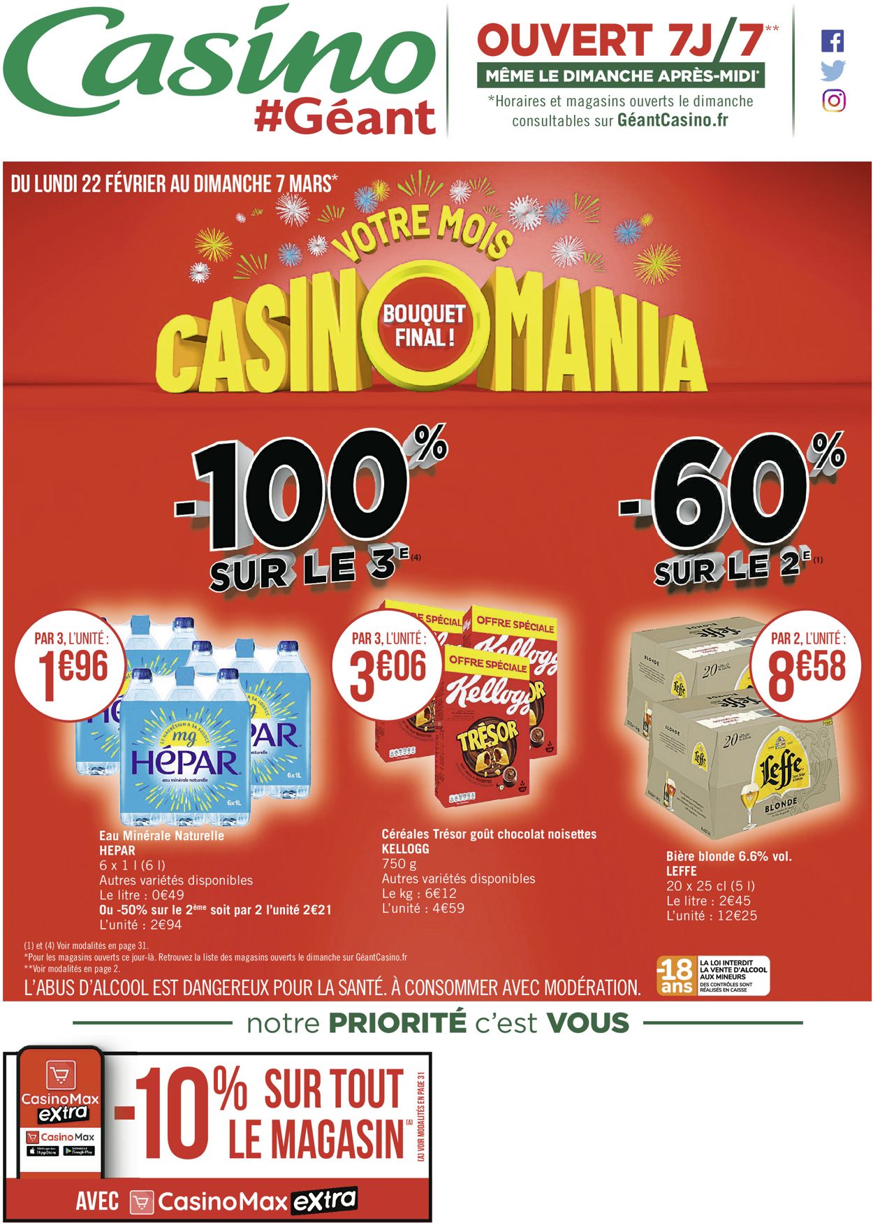 Géant Casino Catalogue - 22.02-07.03.2021