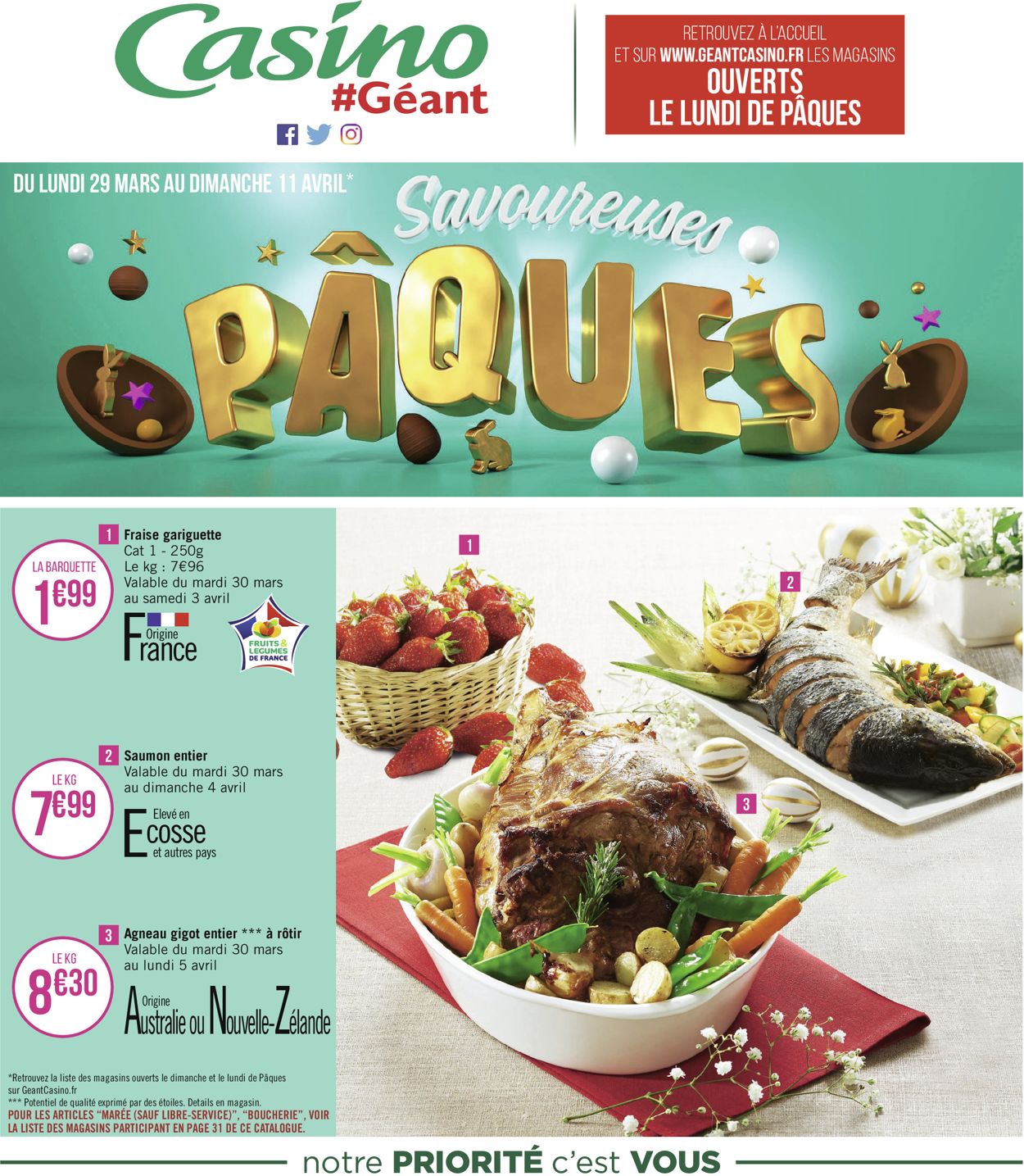 Géant Casino Catalogue - 29.03-11.04.2021