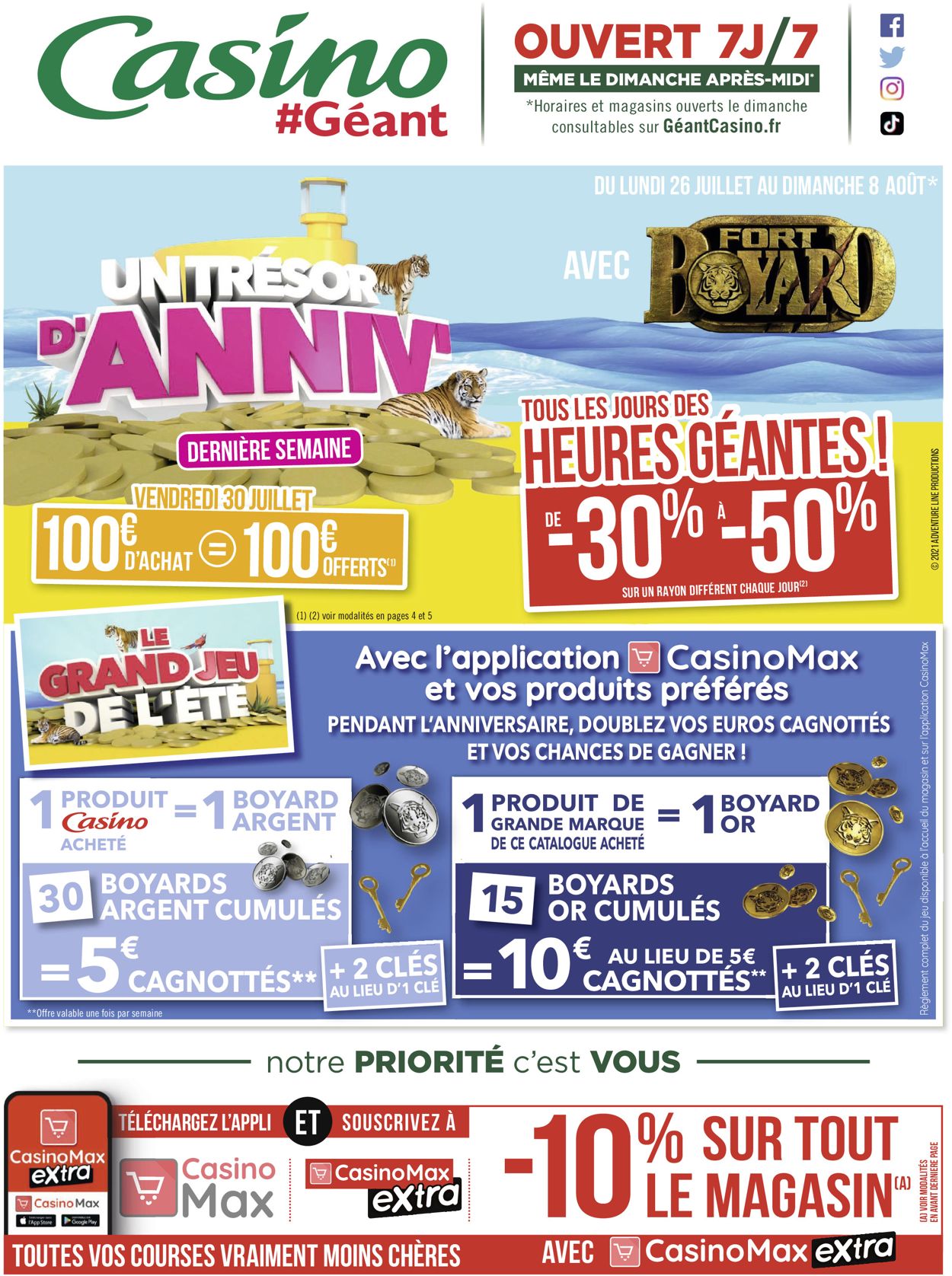 Géant Casino Catalogue - 26.07-08.08.2021