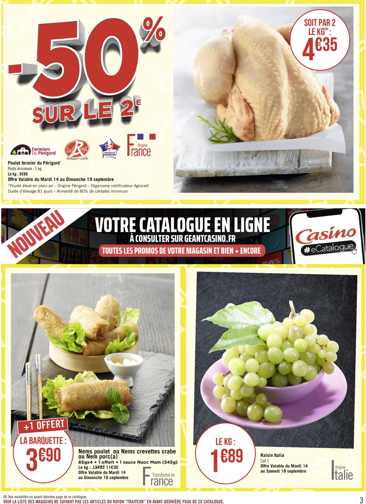 Géant Casino Catalogue - 13.09-26.09.2021 (Page 3)