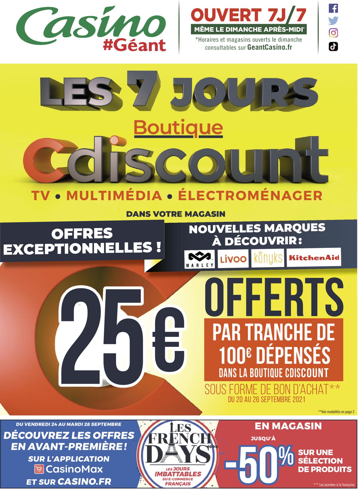 Géant Casino Catalogue - 20.09-26.09.2021