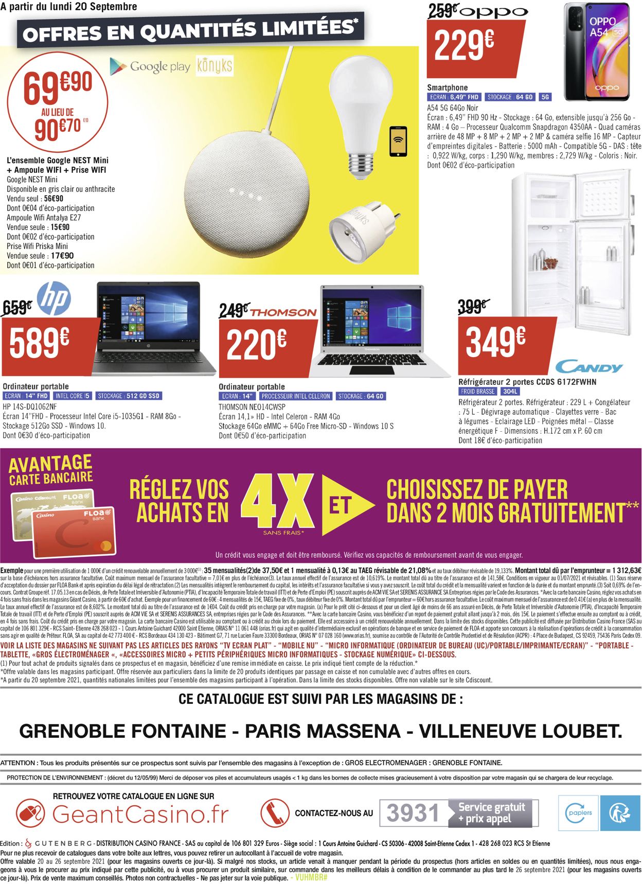 Géant Casino Catalogue - 20.09-26.09.2021 (Page 3)