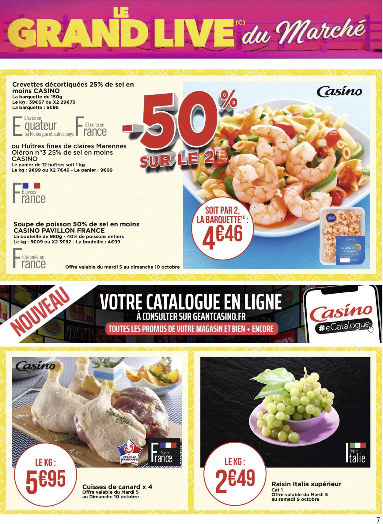 Géant Casino Catalogue - 04.10-17.10.2021 (Page 7)