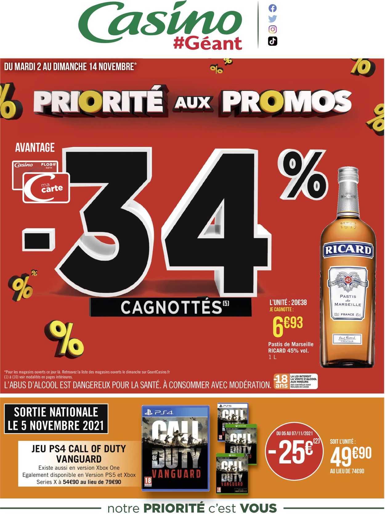 Géant Casino Catalogue - 02.11-14.11.2021