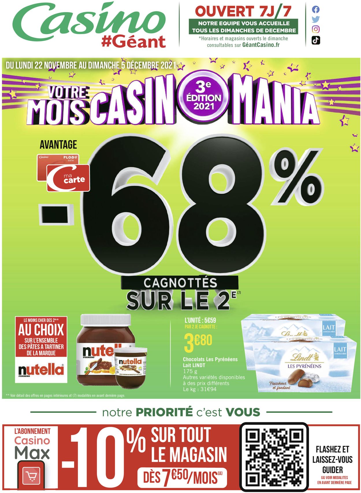 Géant Casino Catalogue - 22.11-05.12.2021