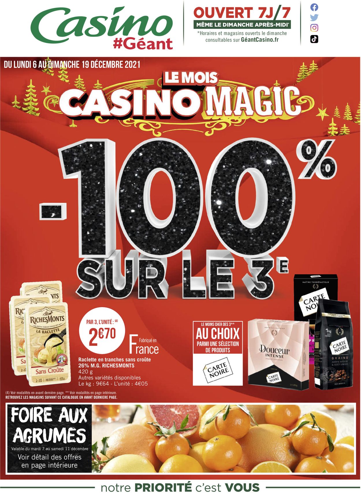 Géant Casino noël fêtes de fin d'année 2021 Catalogue - 06.12-19.12.2021 (Page 76)