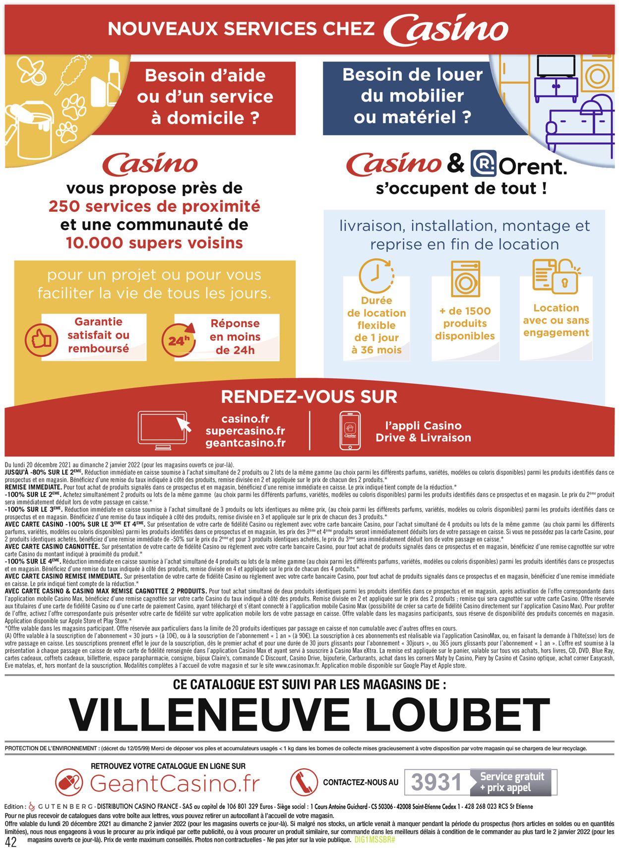 Géant Casino Catalogue - 20.12-02.01.2022 (Page 42)