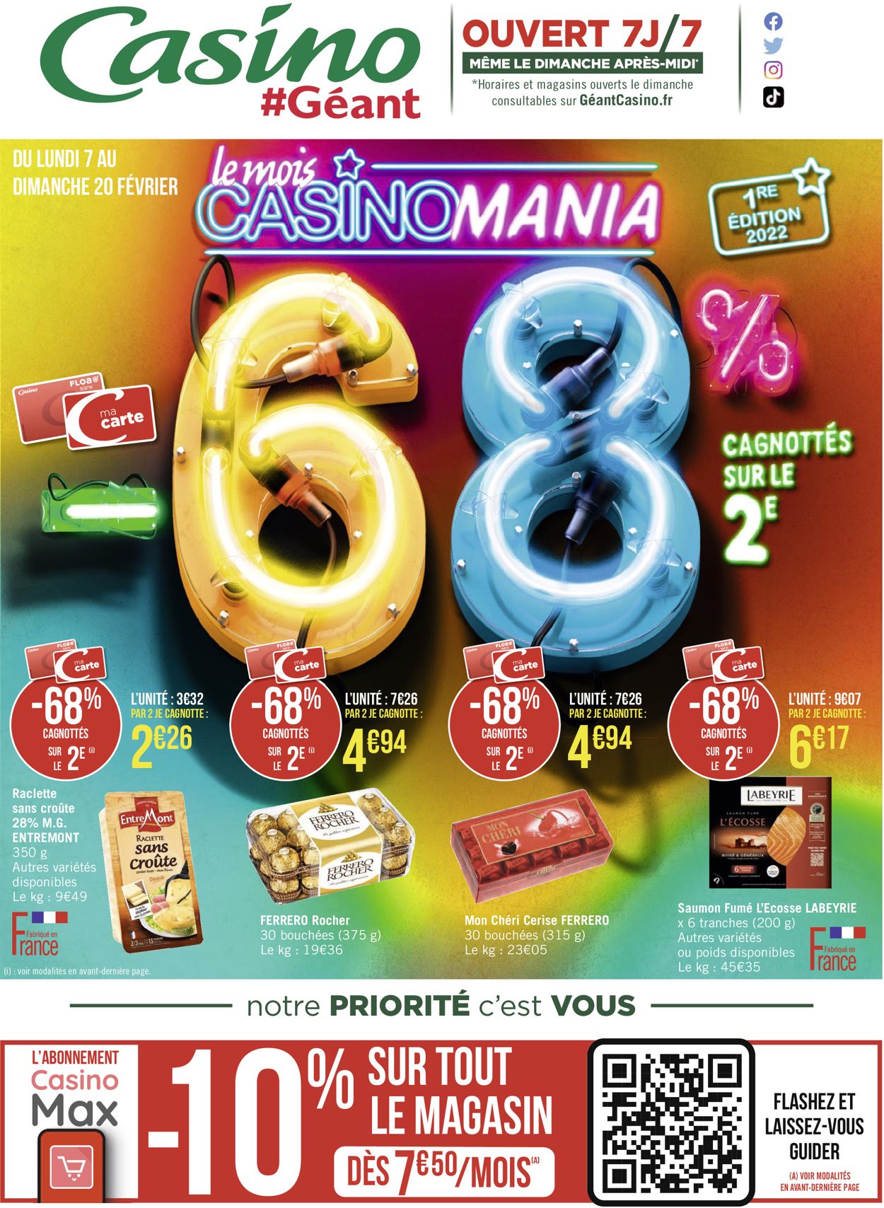Géant Casino Catalogue - 07.02-20.02.2022