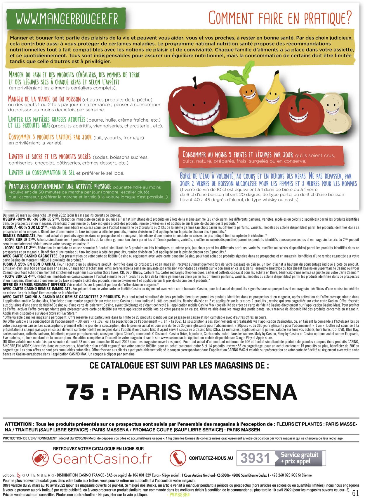 Géant Casino Catalogue - 28.03-10.04.2022 (Page 61)