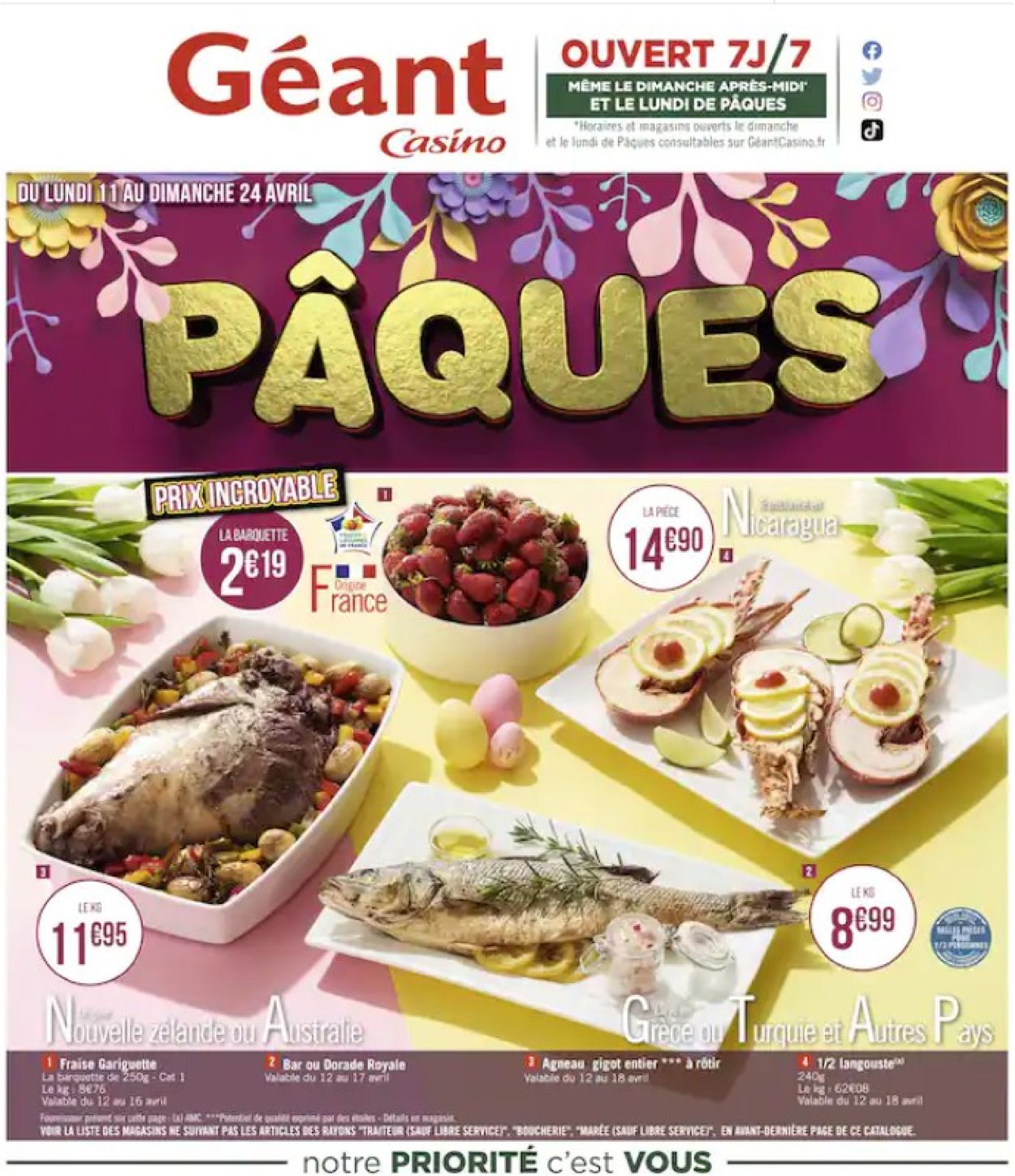 Géant Casino Catalogue - 11.04-24.04.2022