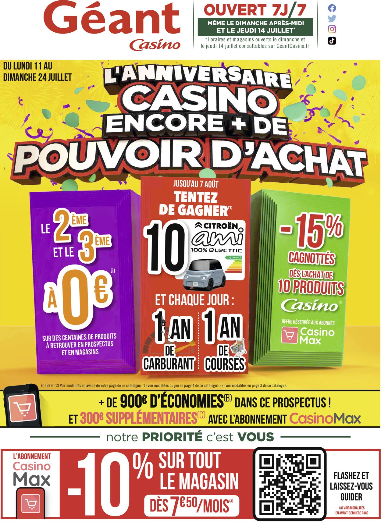 Géant Casino Catalogue - 11.07-24.07.2022