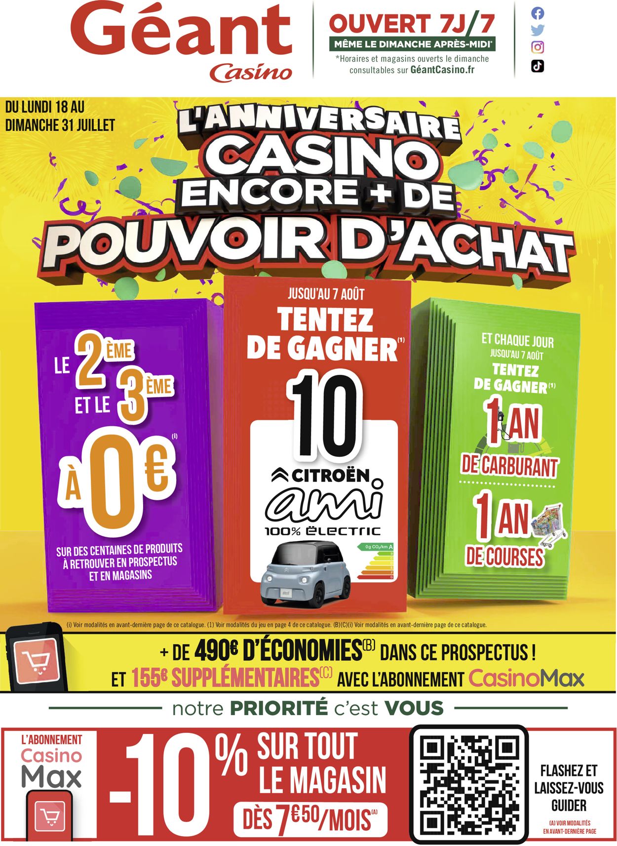 Géant Casino Catalogue - 18.07-31.07.2022