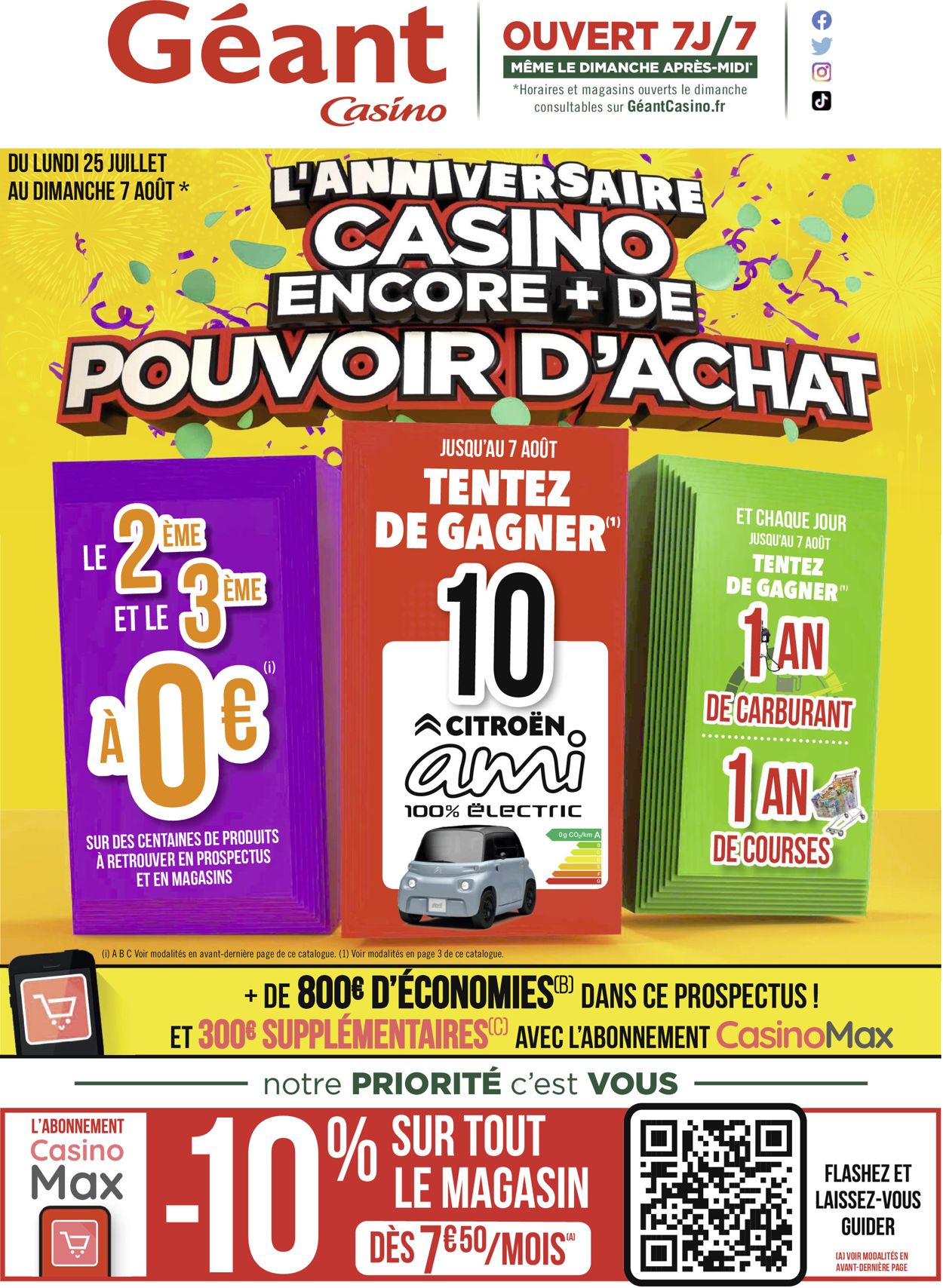 Géant Casino Catalogue - 25.07-07.08.2022