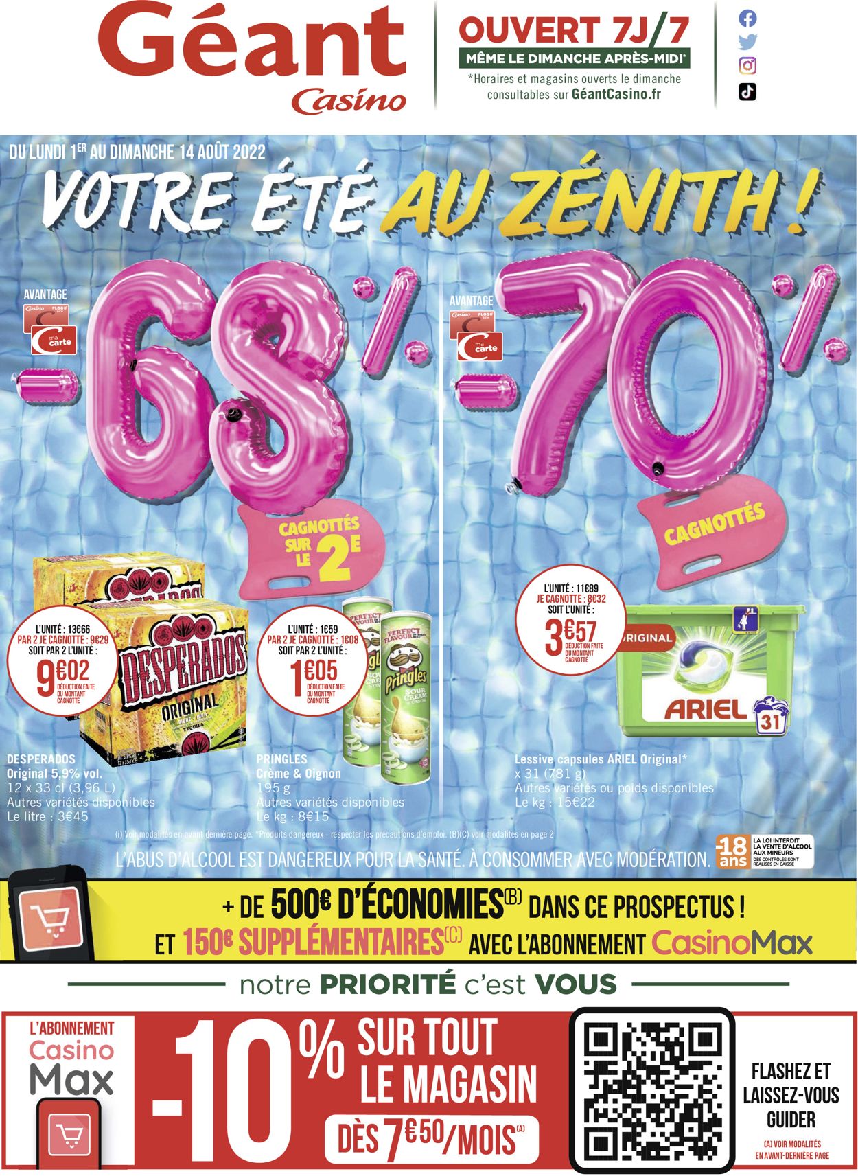 Géant Casino Catalogue - 01.08-14.08.2022