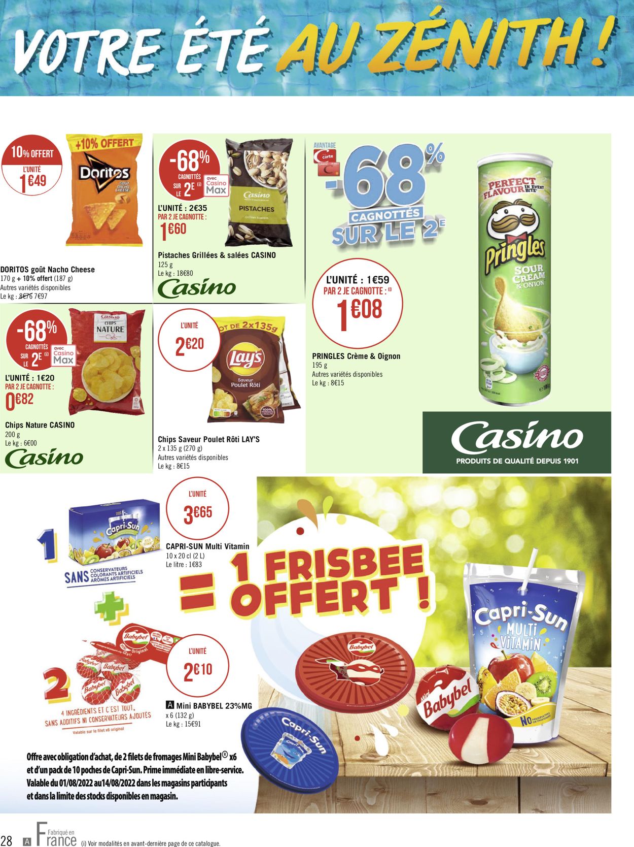 Géant Casino Catalogue - 01.08-14.08.2022 (Page 28)