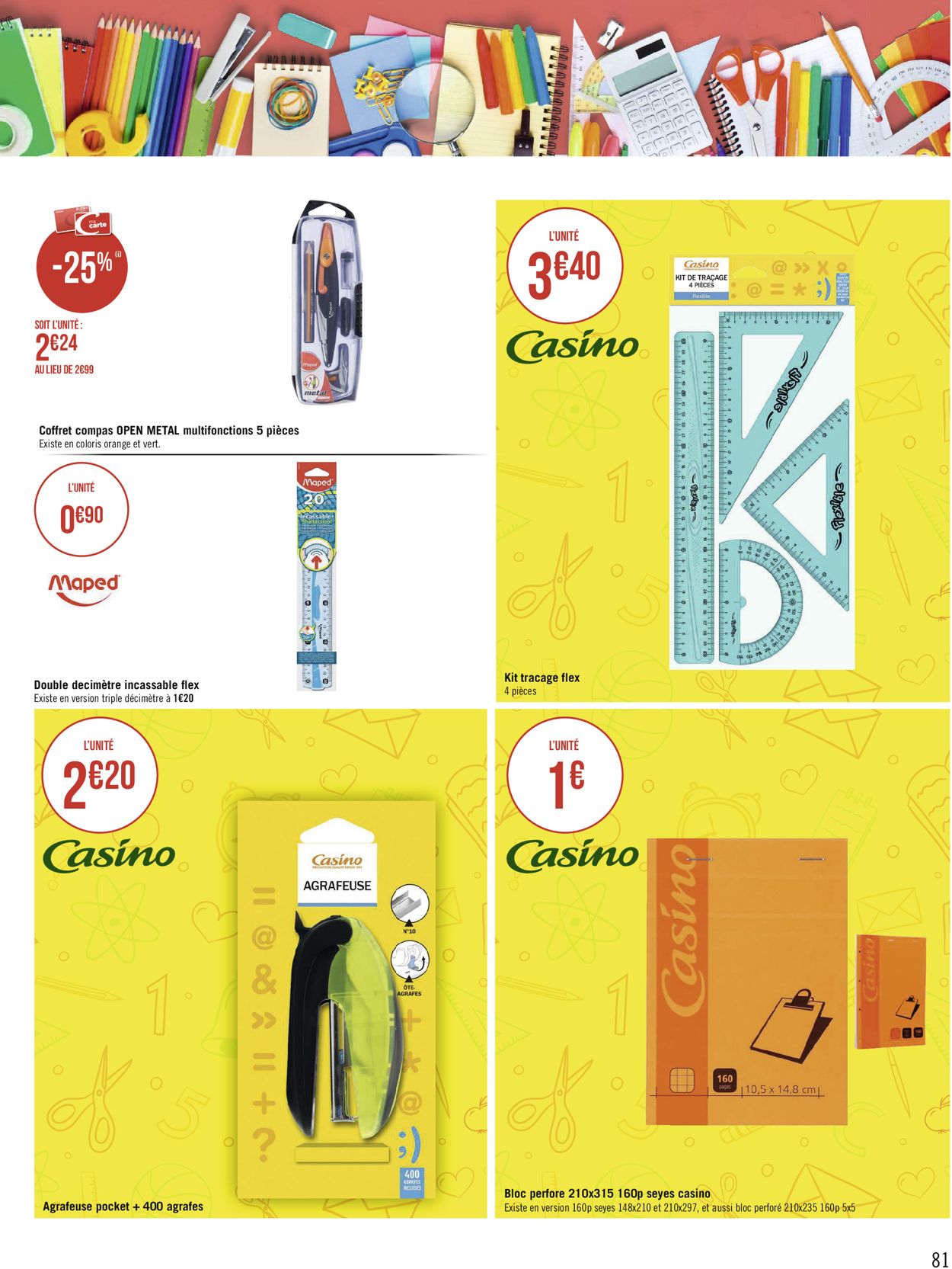 Géant Casino Catalogue - 15.08-28.08.2022 (Page 81)
