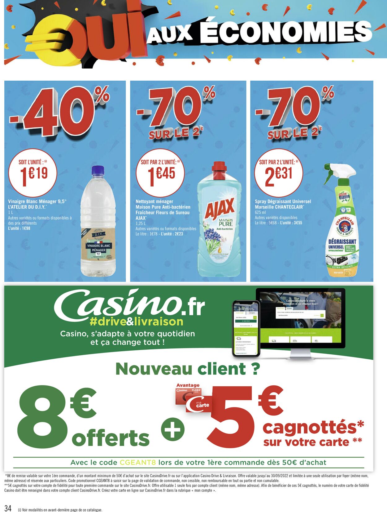 Géant Casino Catalogue - 05.09-18.09.2022 (Page 34)
