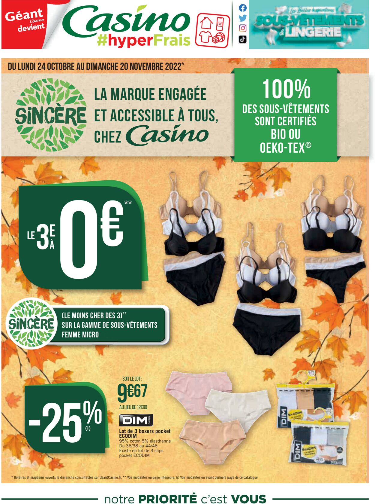 Géant Casino Catalogue - 24.10-20.11.2022