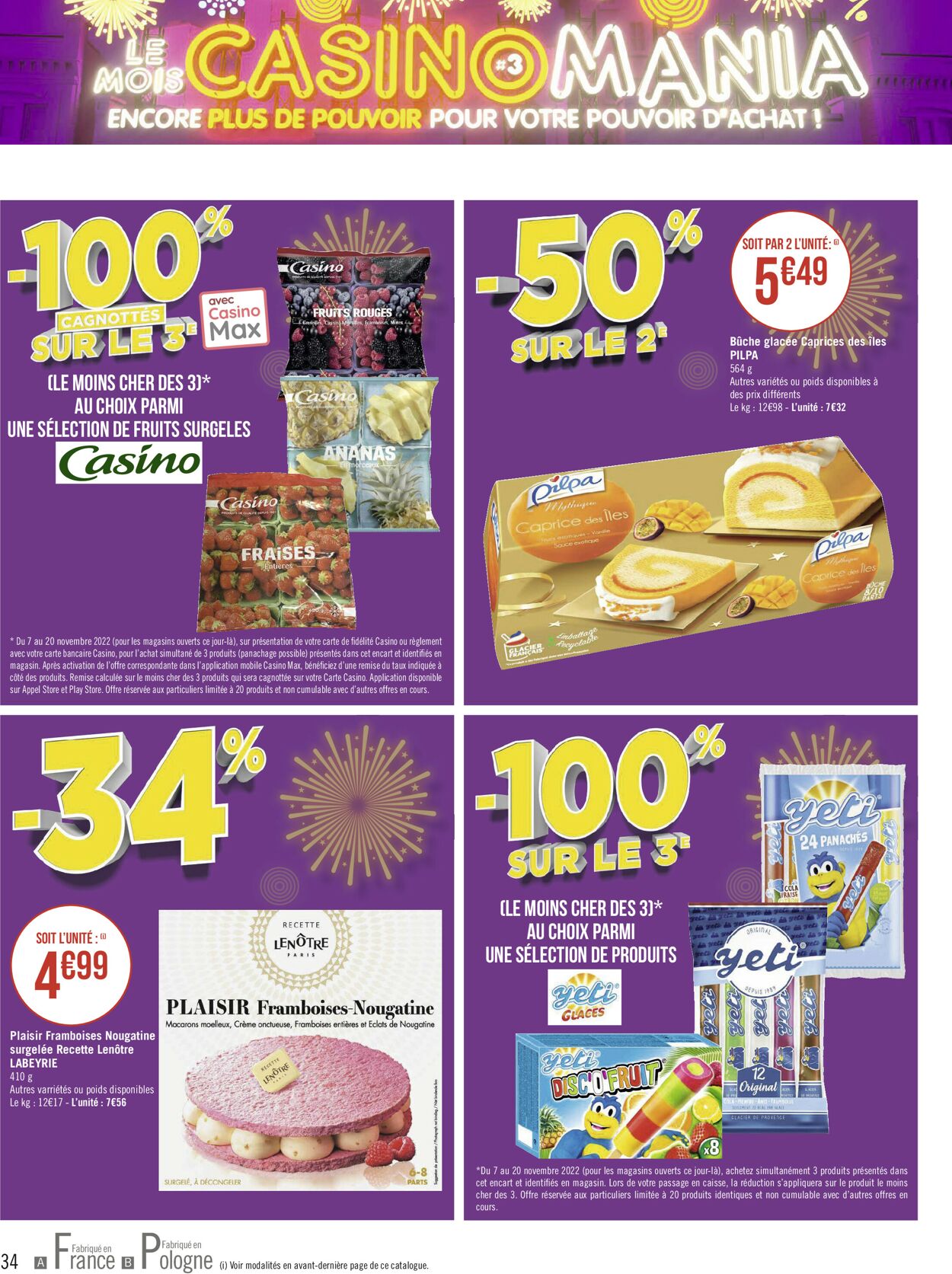 Géant Casino Catalogue - 07.11-20.11.2022 (Page 34)