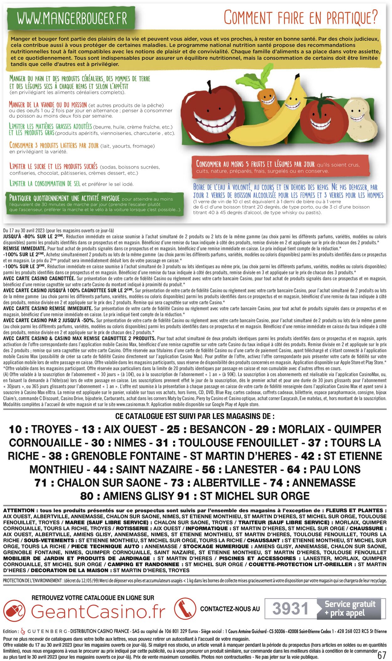 Géant Casino Catalogue - 17.04-30.04.2023 (Page 67)