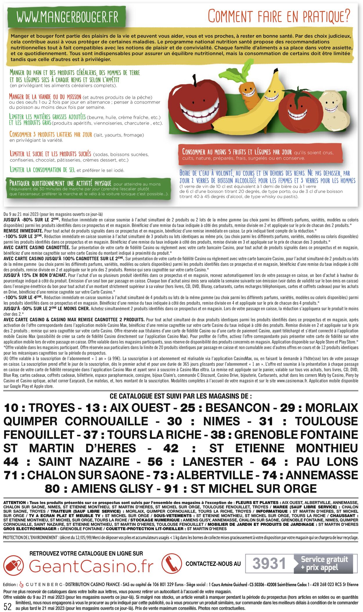 Géant Casino Catalogue - 09.05-21.05.2023 (Page 52)