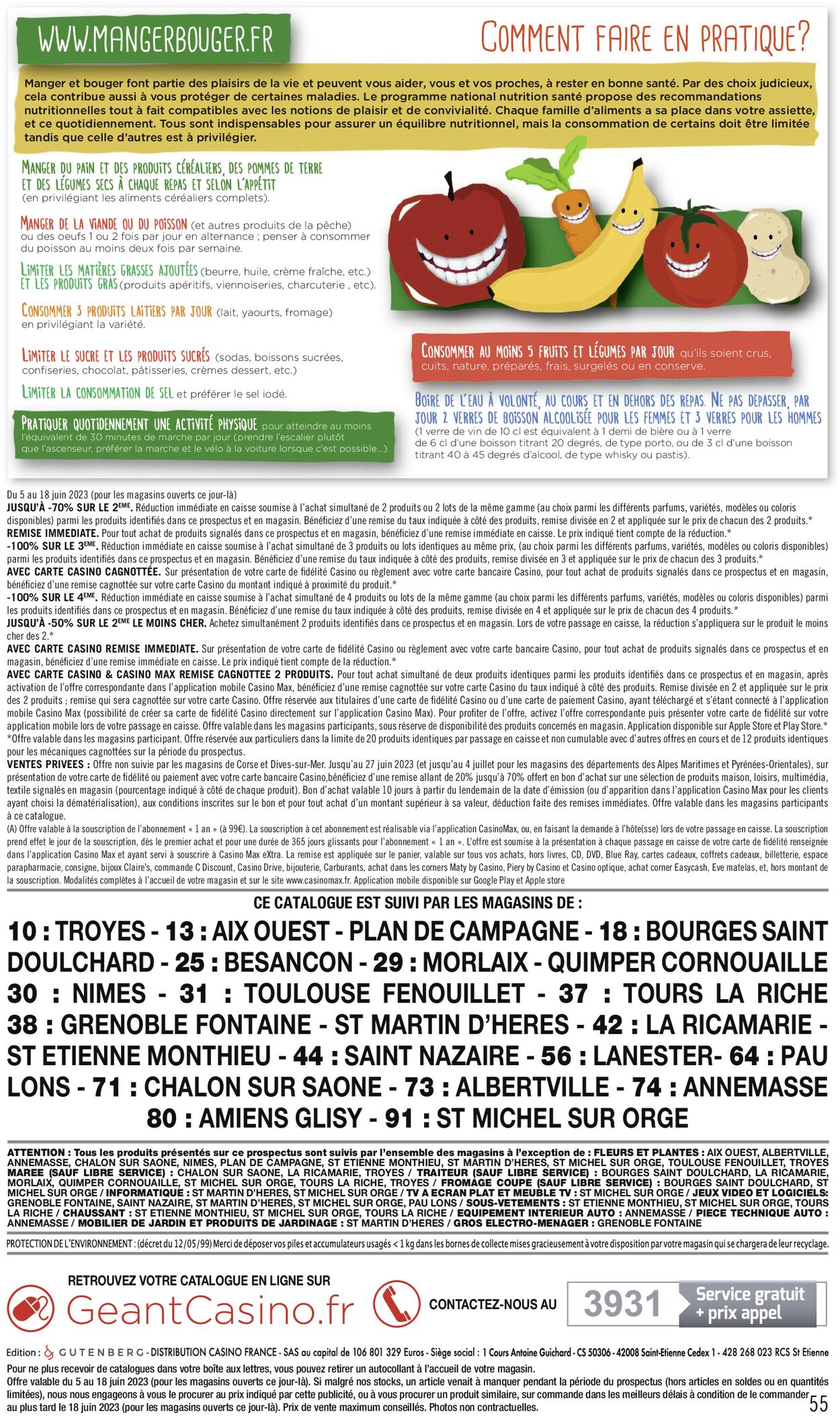 Géant Casino Catalogue - 05.06-18.06.2023 (Page 55)