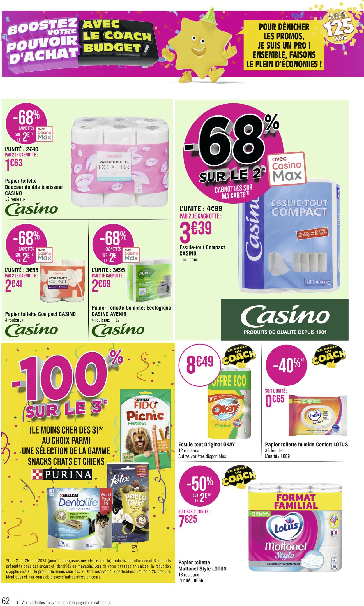Géant Casino Catalogue - 12.06-25.06.2023 (Page 62)