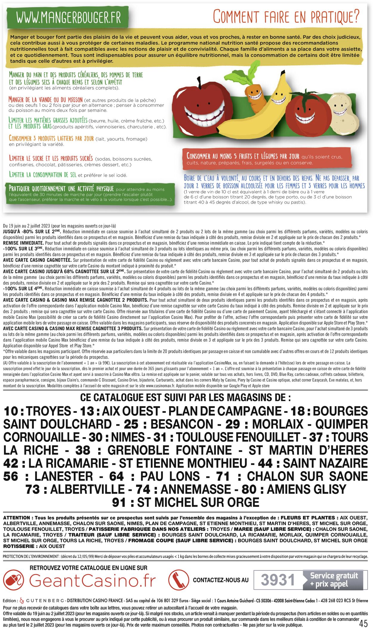 Géant Casino Catalogue - 19.06-02.07.2023 (Page 45)