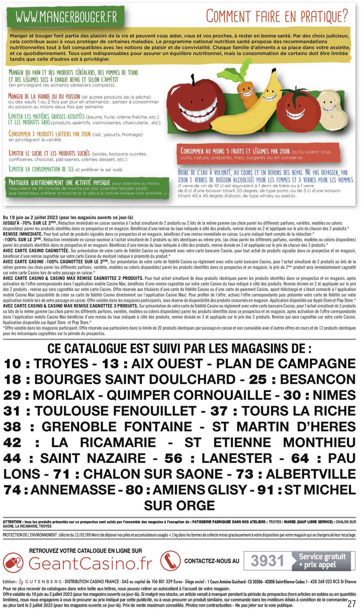 Géant Casino Catalogue - 19.06-02.07.2023 (Page 27)