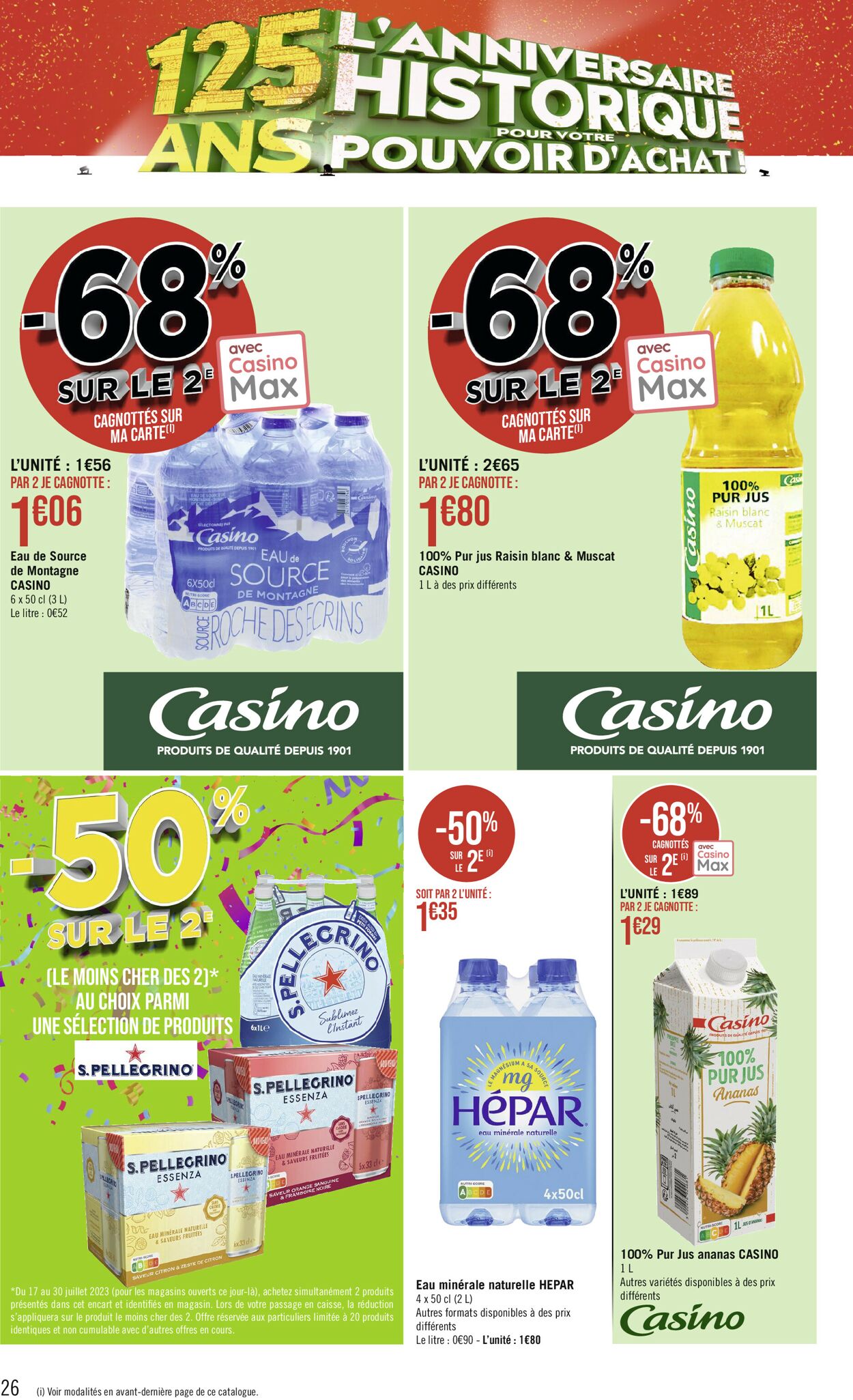 Géant Casino Catalogue - 17.07-30.07.2023 (Page 26)