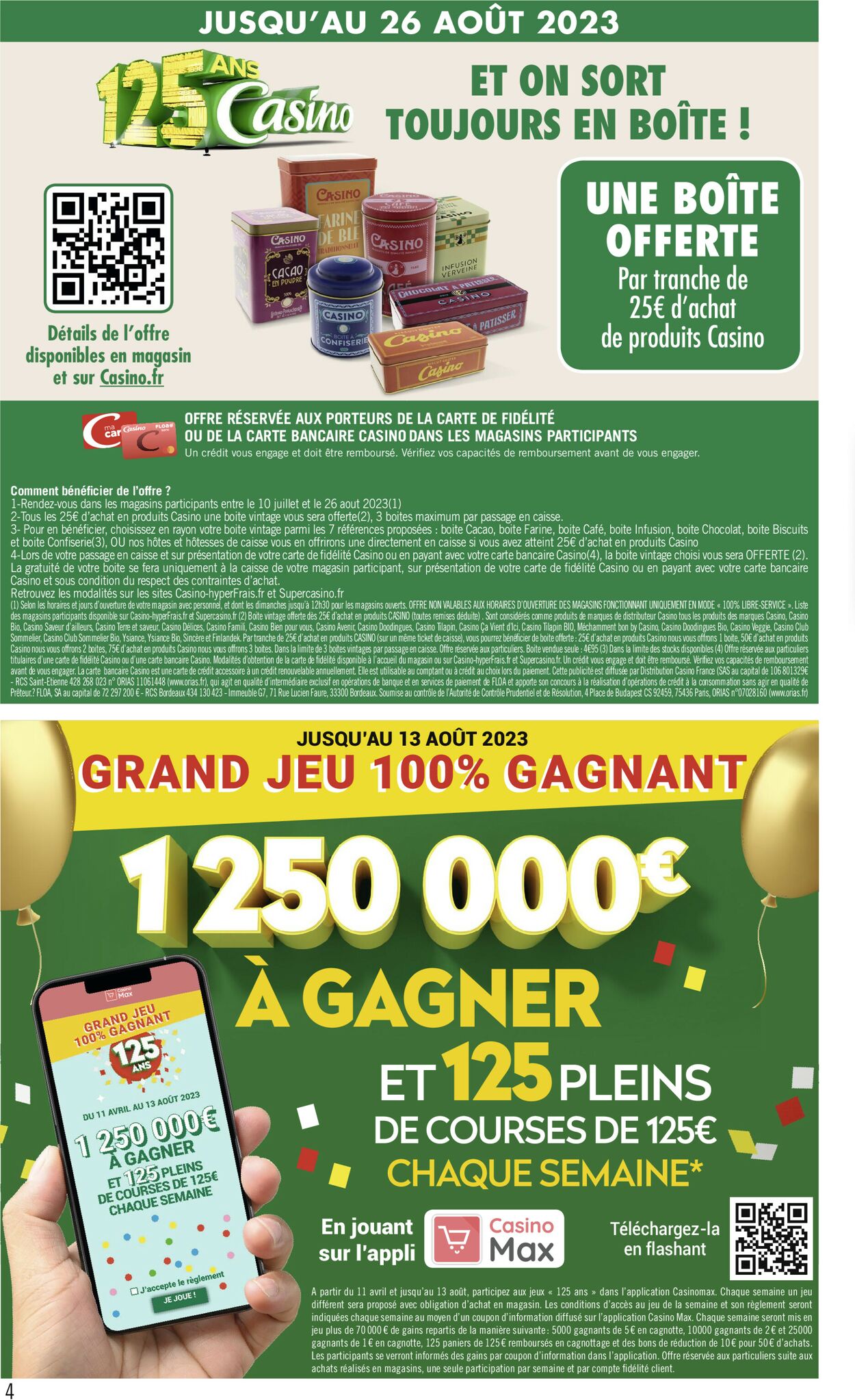 Géant Casino Catalogue - 24.07-06.08.2023 (Page 4)