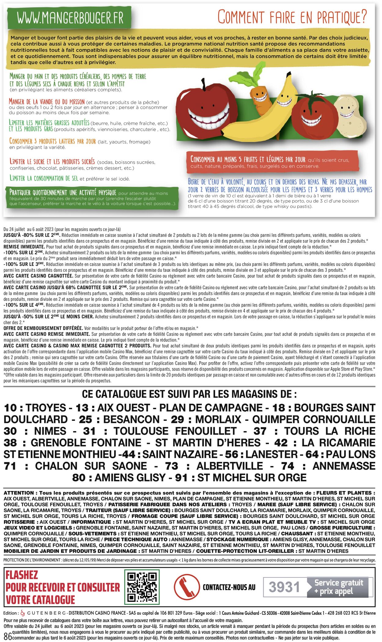 Géant Casino Catalogue - 24.07-06.08.2023 (Page 86)
