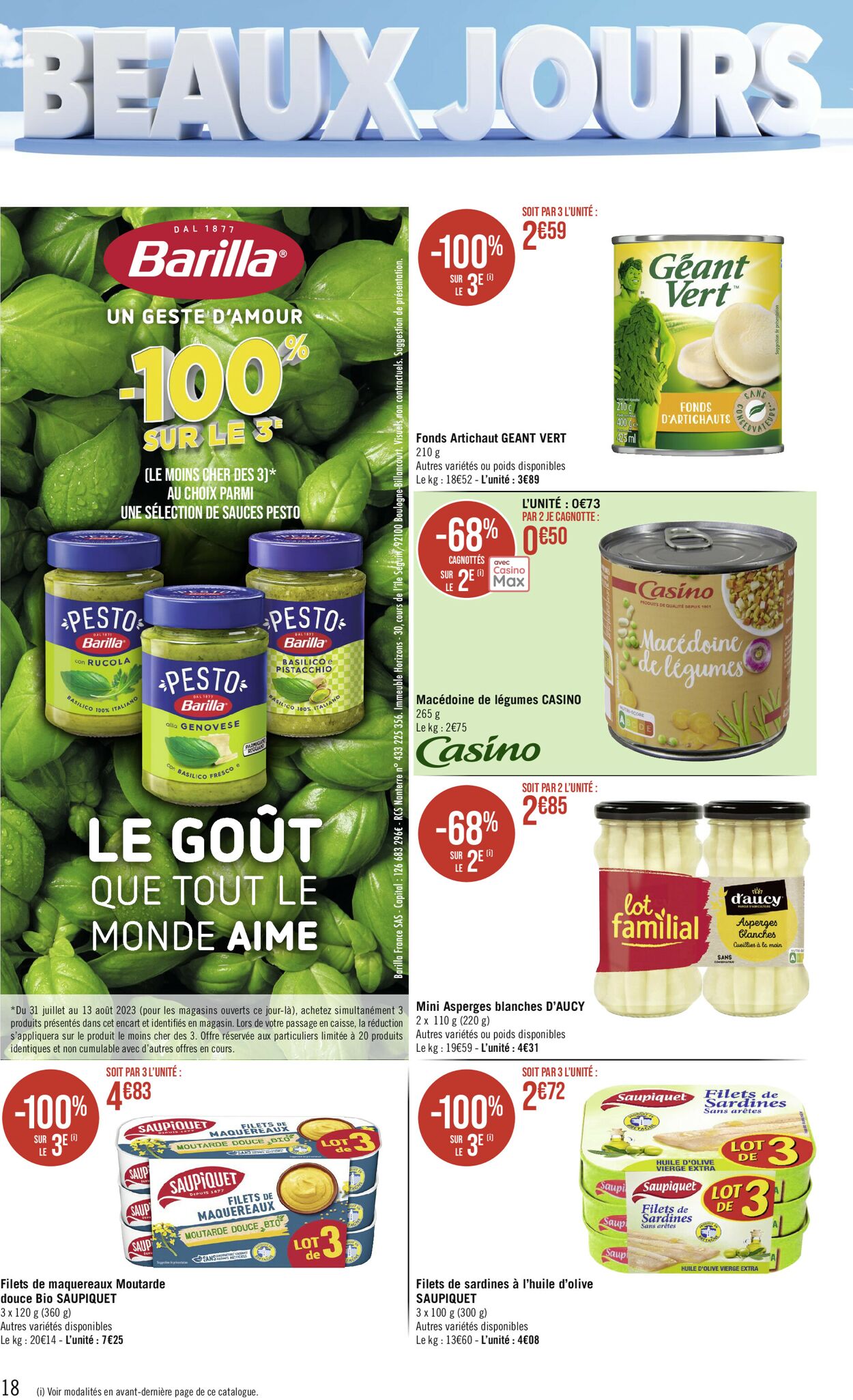 Géant Casino Catalogue - 31.07-13.08.2023 (Page 18)