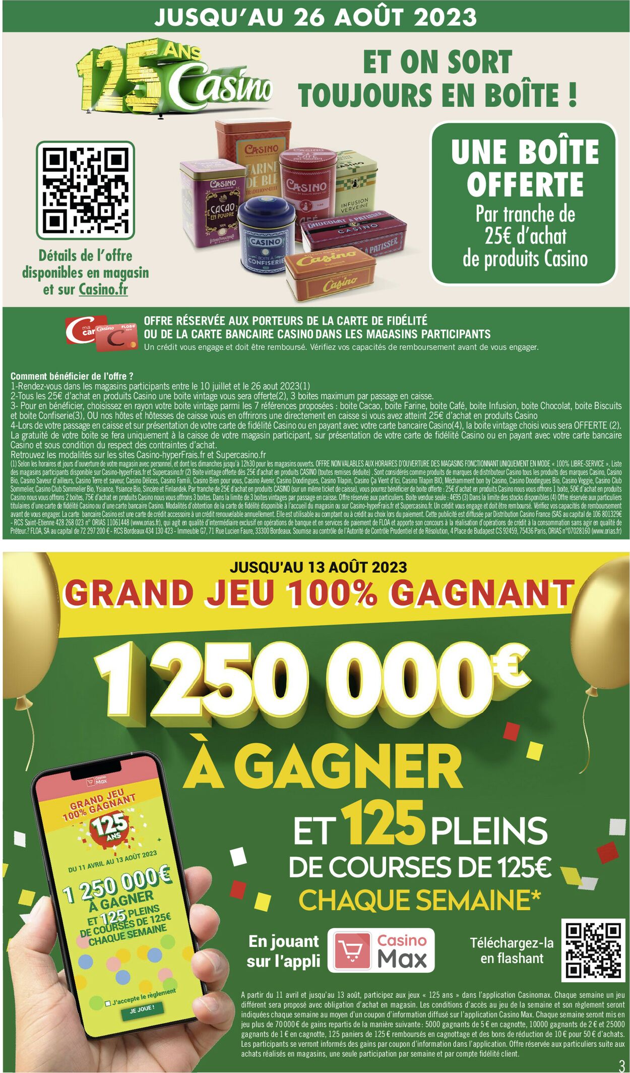 Géant Casino Catalogue - 07.08-20.08.2023 (Page 3)