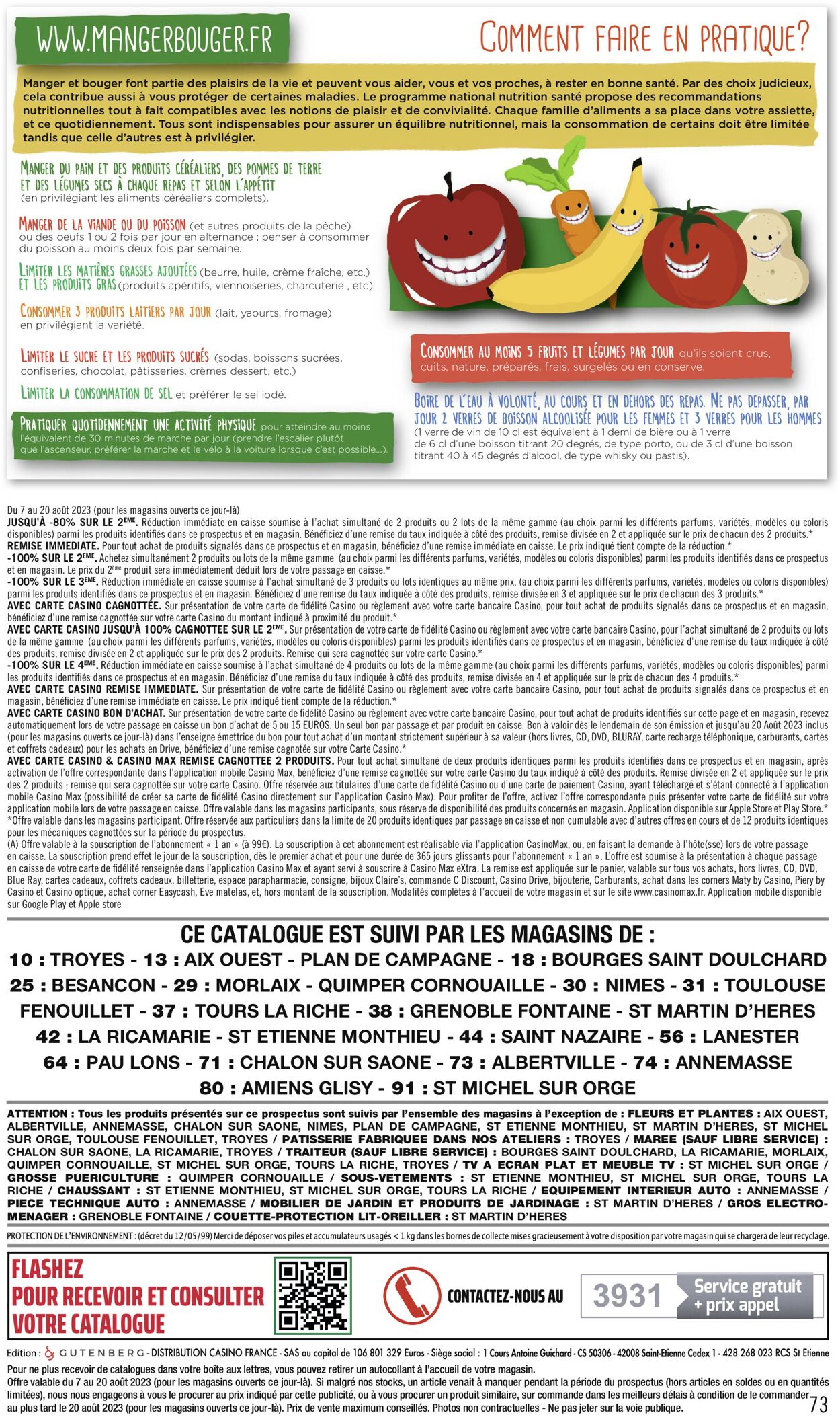 Géant Casino Catalogue - 07.08-20.08.2023 (Page 73)