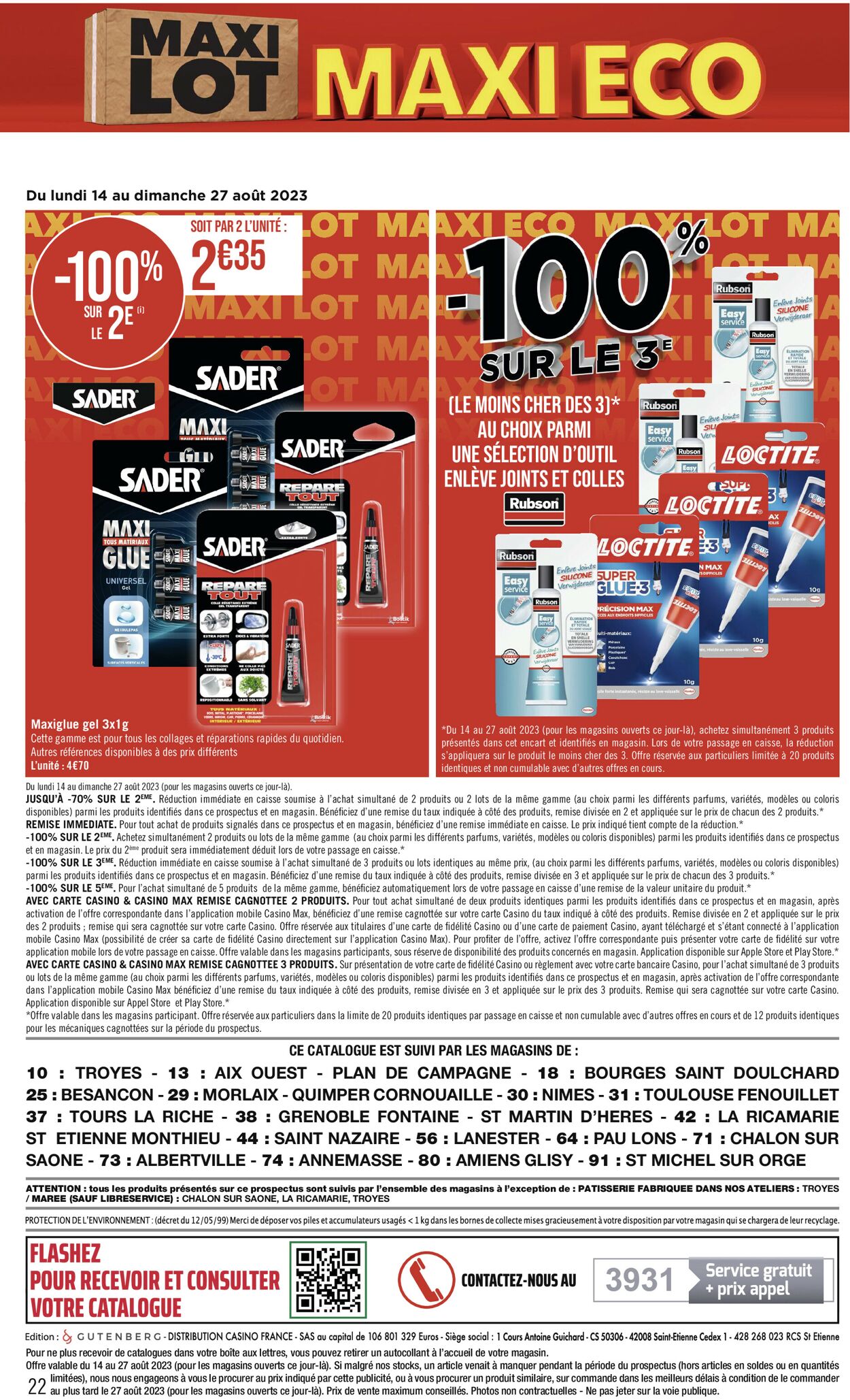 Géant Casino Catalogue - 14.08-27.08.2023 (Page 22)