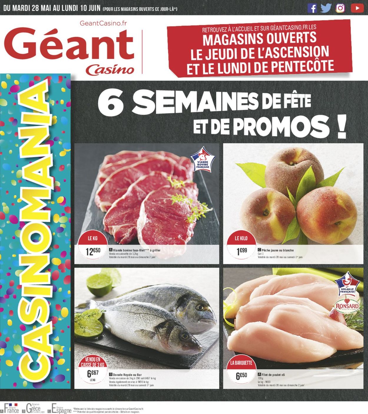 Géant Casino Catalogue - 28.05-10.06.2019