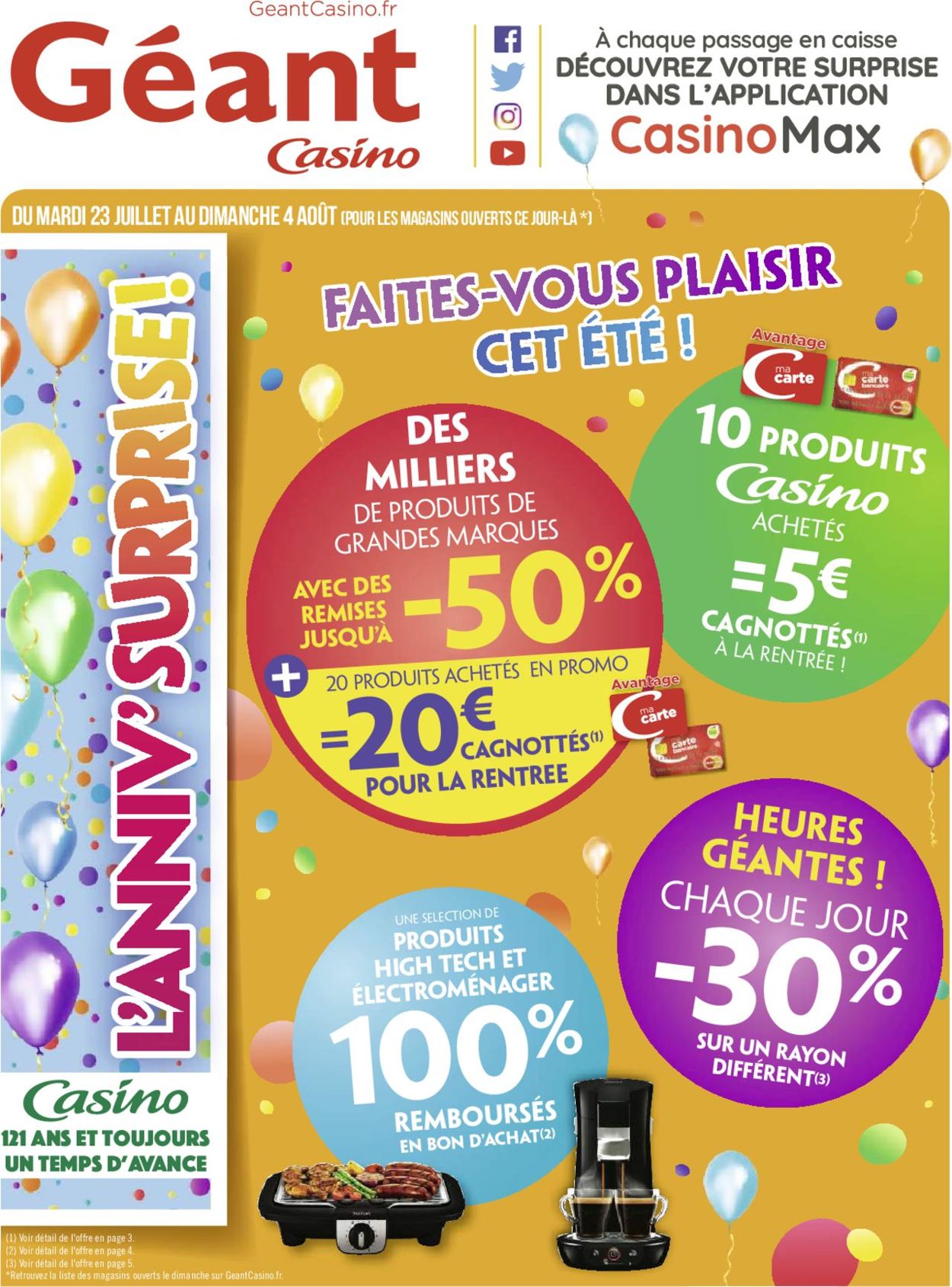 Géant Casino Catalogue - 23.07-04.08.2019