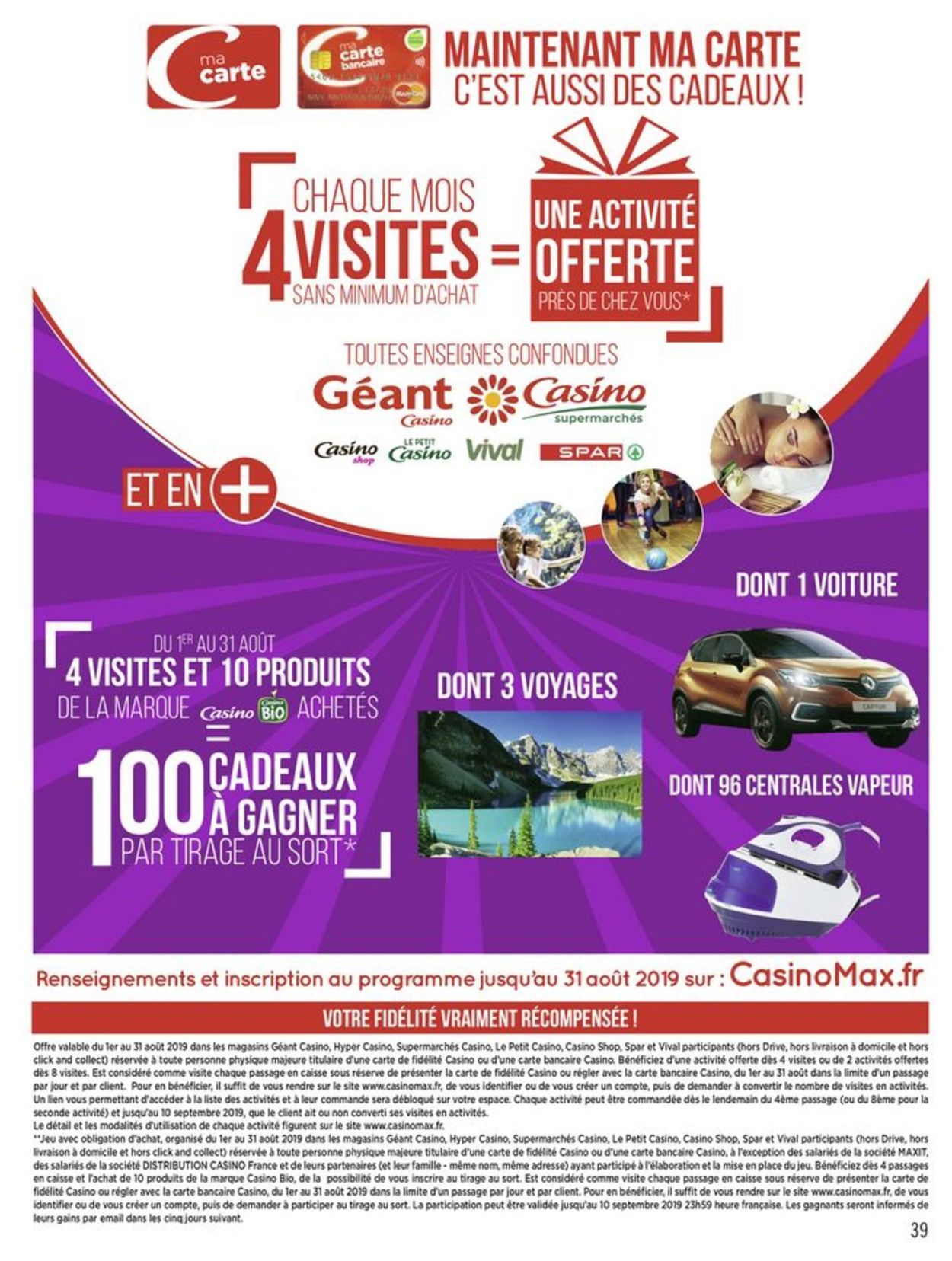 Géant Casino Catalogue - 19.08-01.09.2019 (Page 39)
